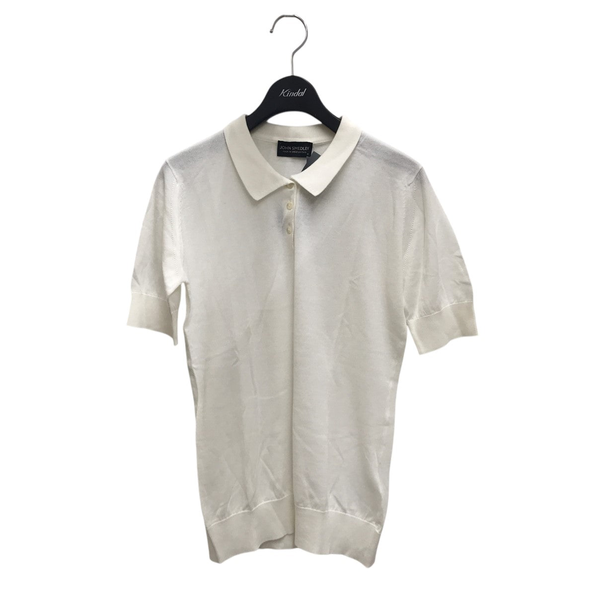 JOHN SMEDLEY ニットポロシャツ 古着・中古-1枚目のアイテム画像