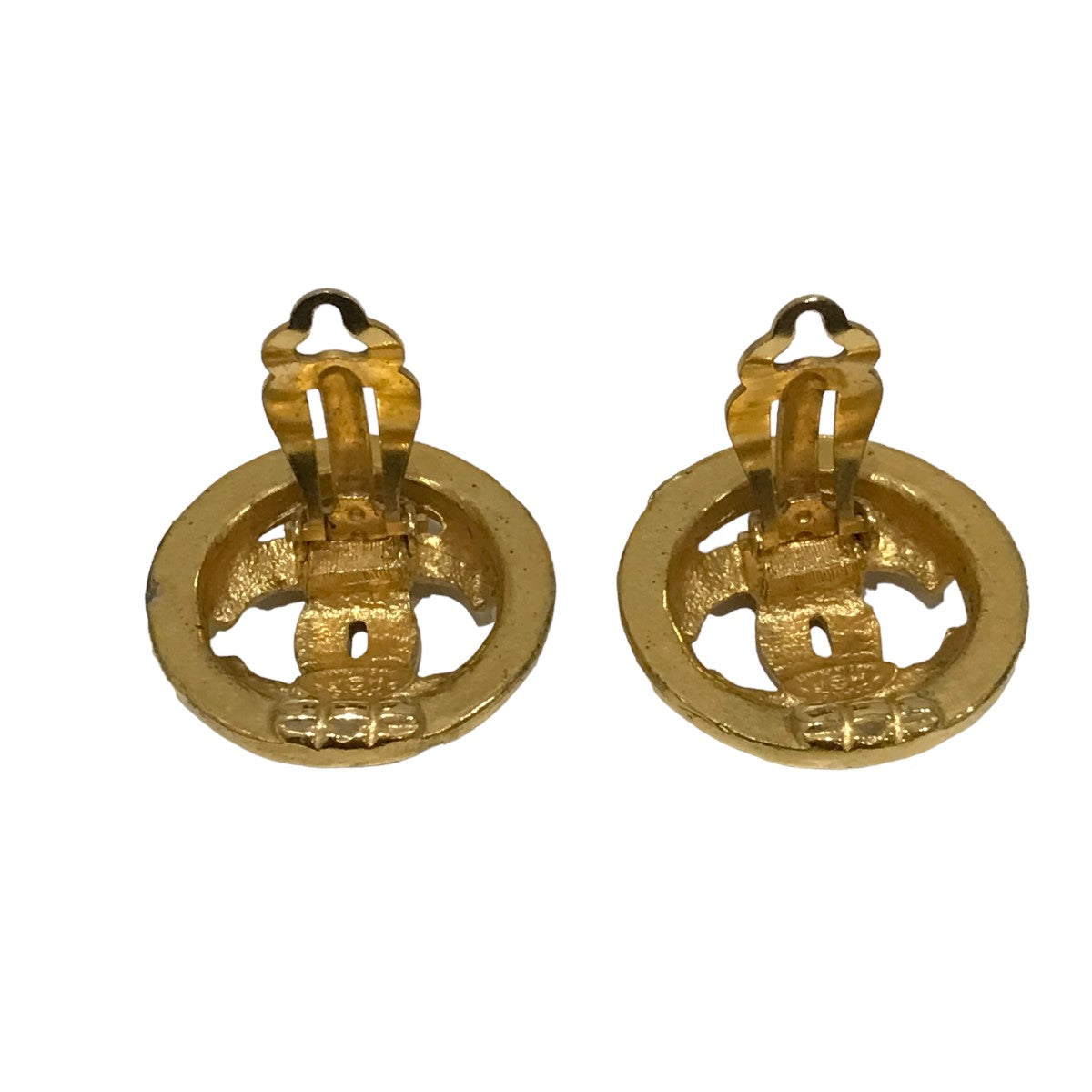 CHANEL(シャネル) 94Pココマークラウンドイヤリング ゴールド｜【公式  