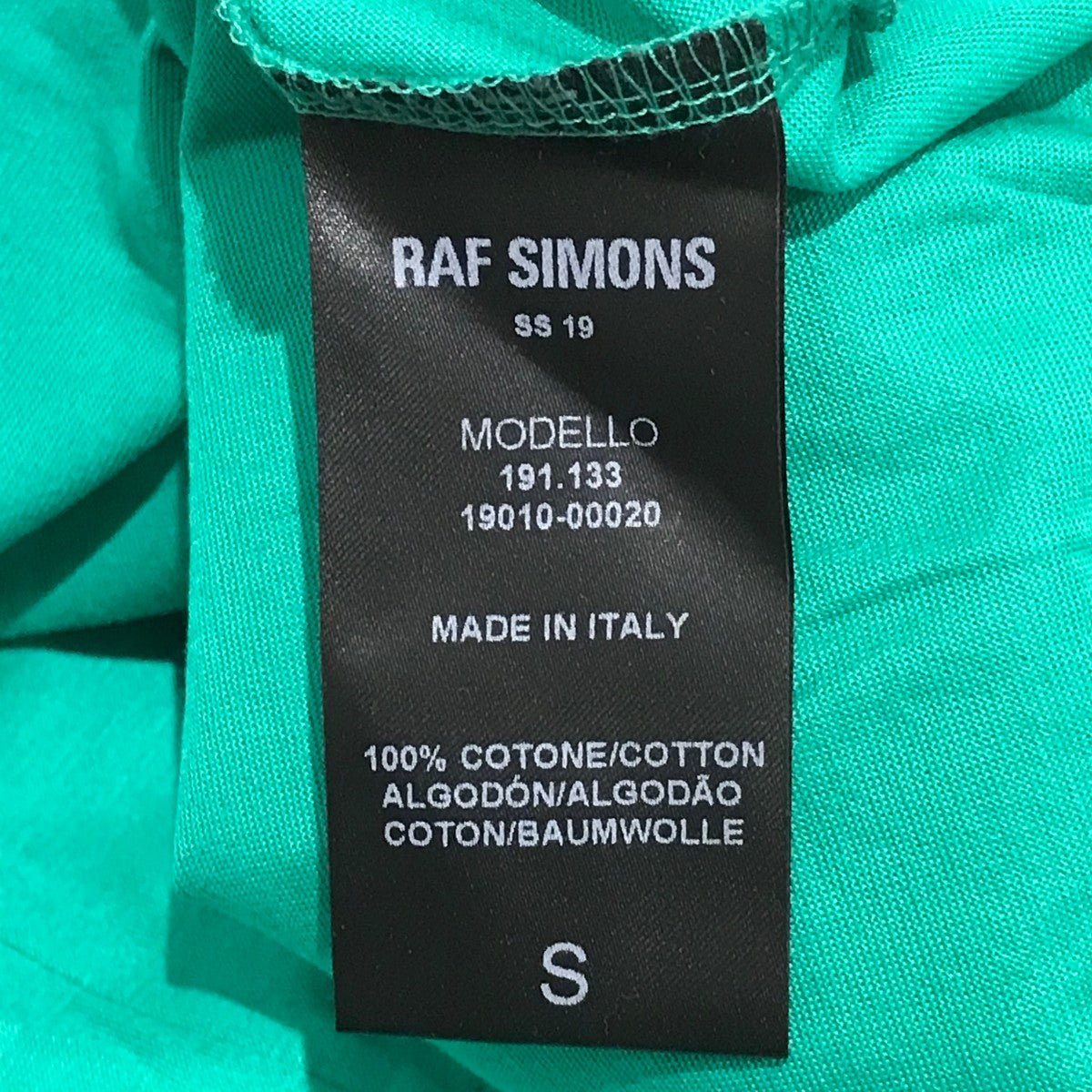 RAF SIMONS(ラフシモンズ) アシンメトリーTシャツ191-133 191