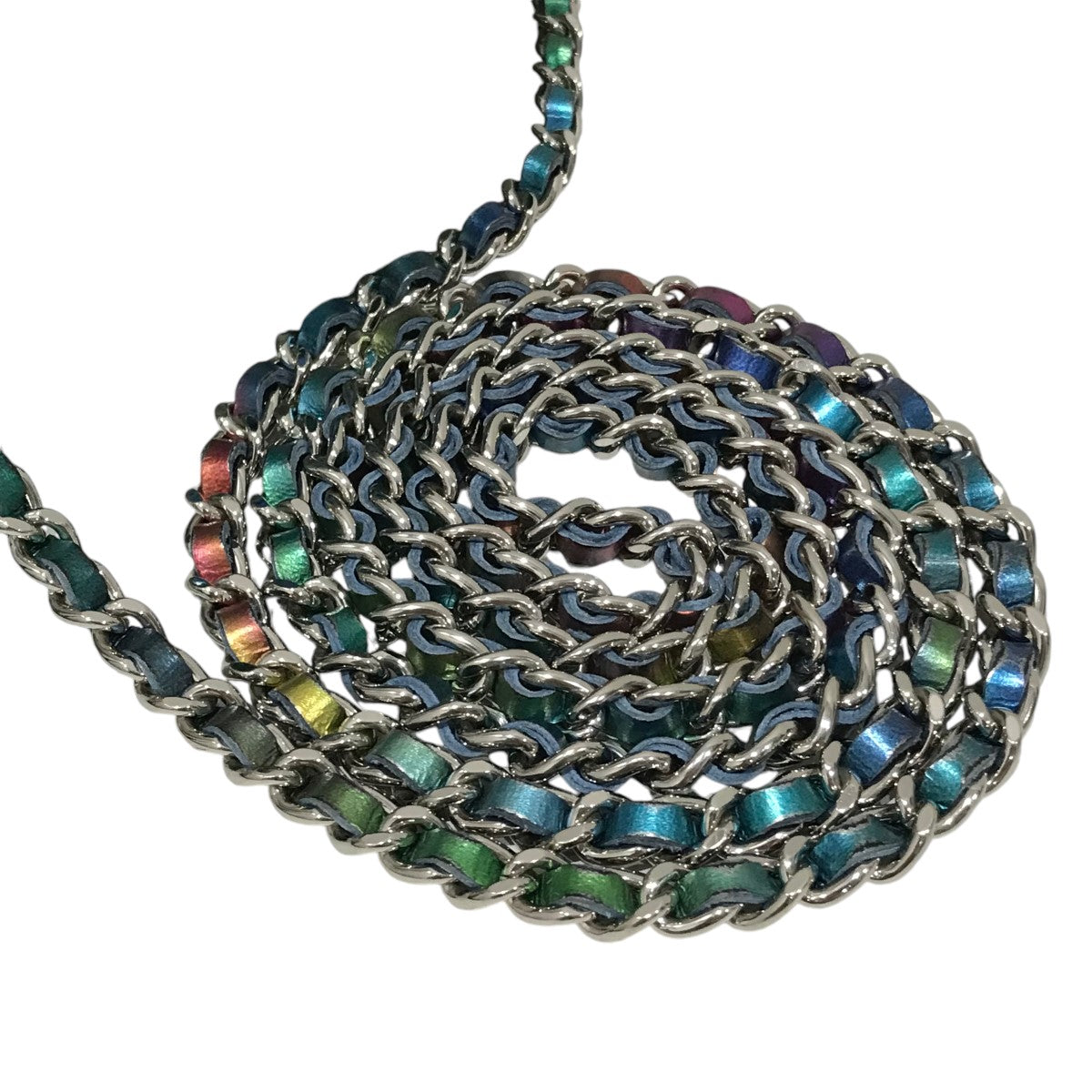 CHANEL(シャネル) クリアラウンドショルダーバッグ □ グラデーション