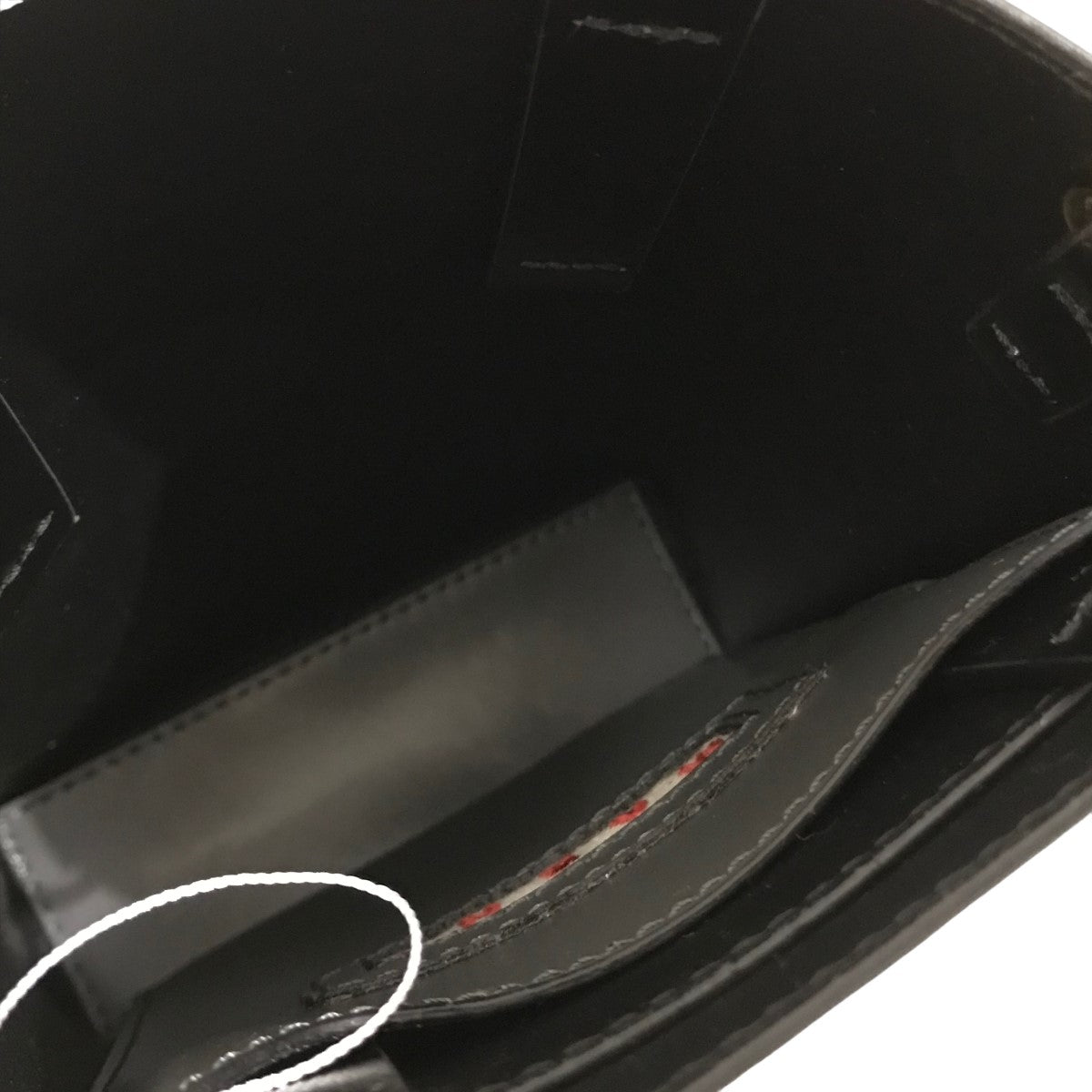 MARNI(マルニ) レザーMUSEOナノバッグ2WAYショルダーバッグ グレー