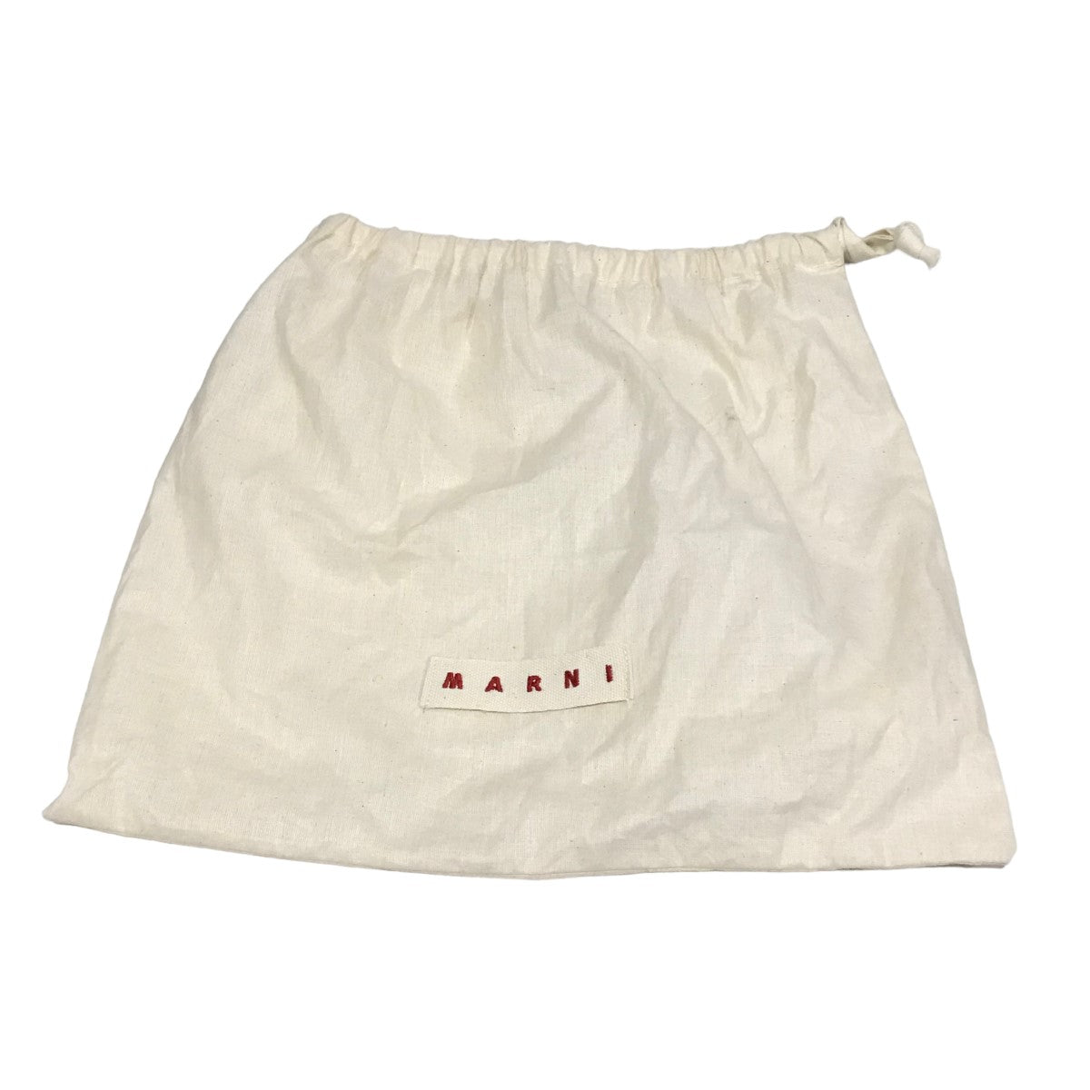 MARNI(マルニ) レザーMUSEOナノバッグ2WAYショルダーバッグ グレー