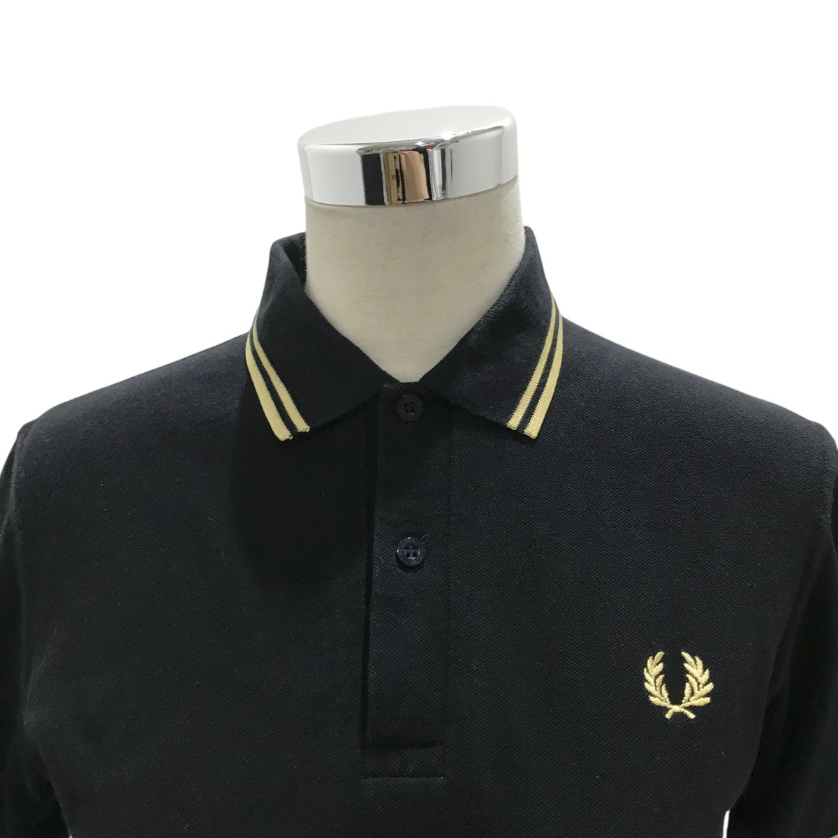 FRED PERRY(フレッドペリー) イングランド製ポロシャツ ブラック