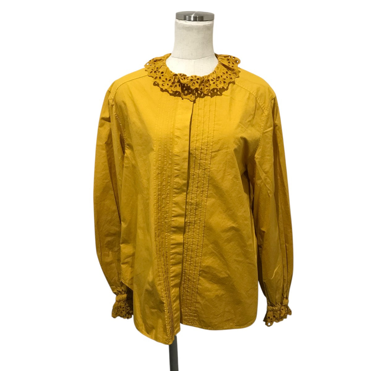 24SS｢LACE COLLAR BLOUSE｣レースカラーブラウス24SMSBL06