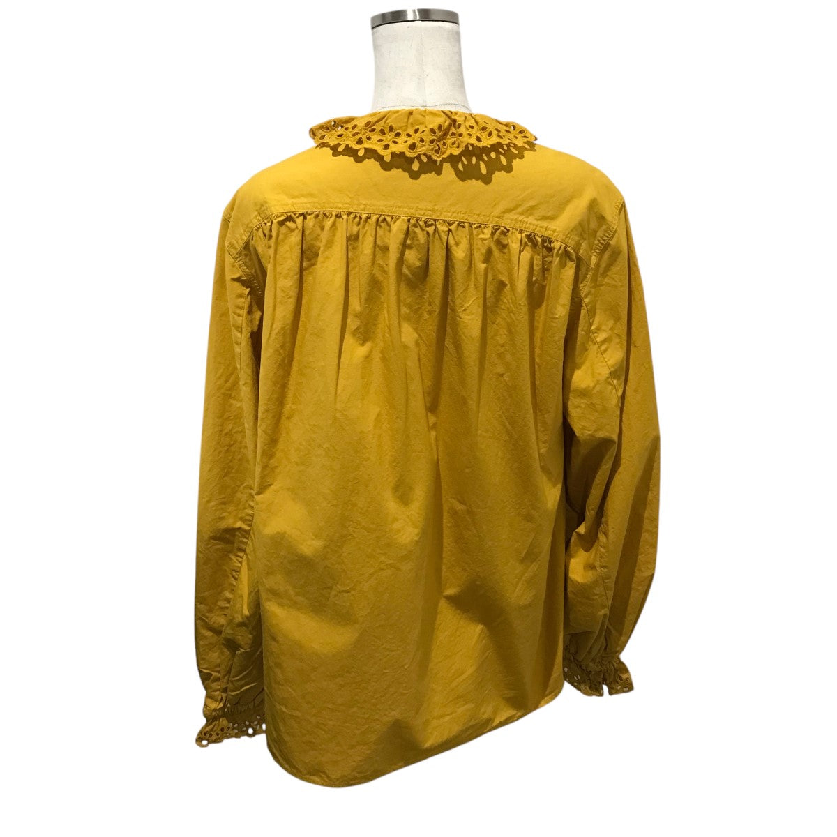 24SS｢LACE COLLAR BLOUSE｣レースカラーブラウス24SMSBL06