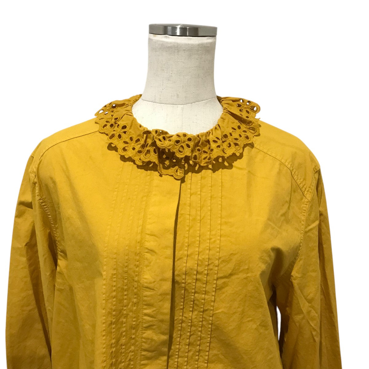 24SS｢LACE COLLAR BLOUSE｣レースカラーブラウス24SMSBL06