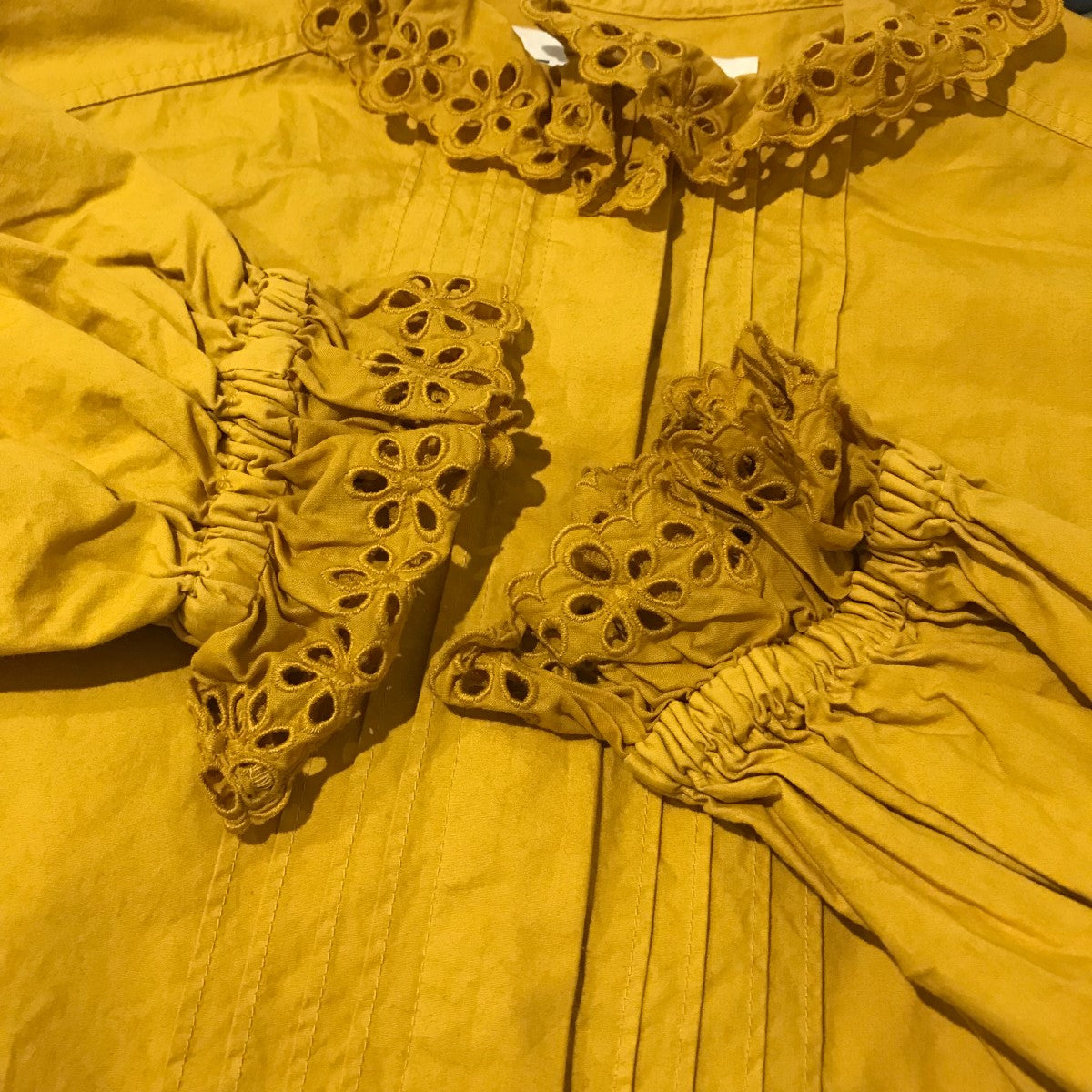 24SS｢LACE COLLAR BLOUSE｣レースカラーブラウス24SMSBL06