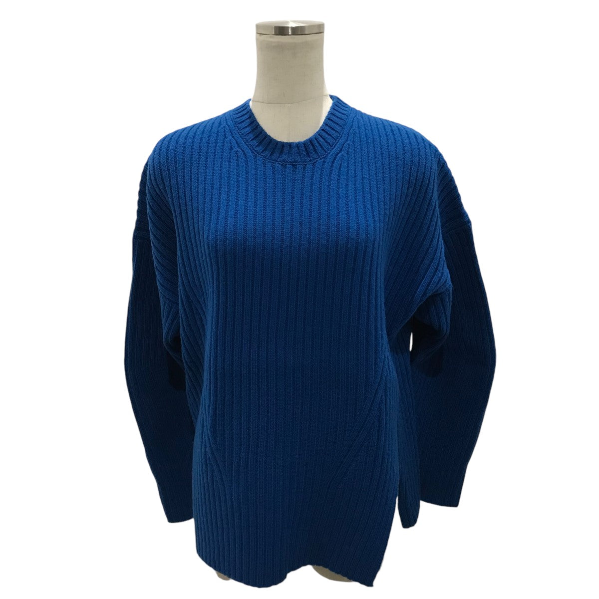 23AWWOOL DEFORMATION CREW NECK KNITリブニット23WKN007