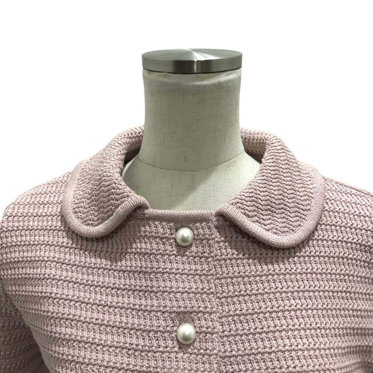 Rene(ルネ) パールボタンカーディガン6132260 6132260 ピンク サイズ