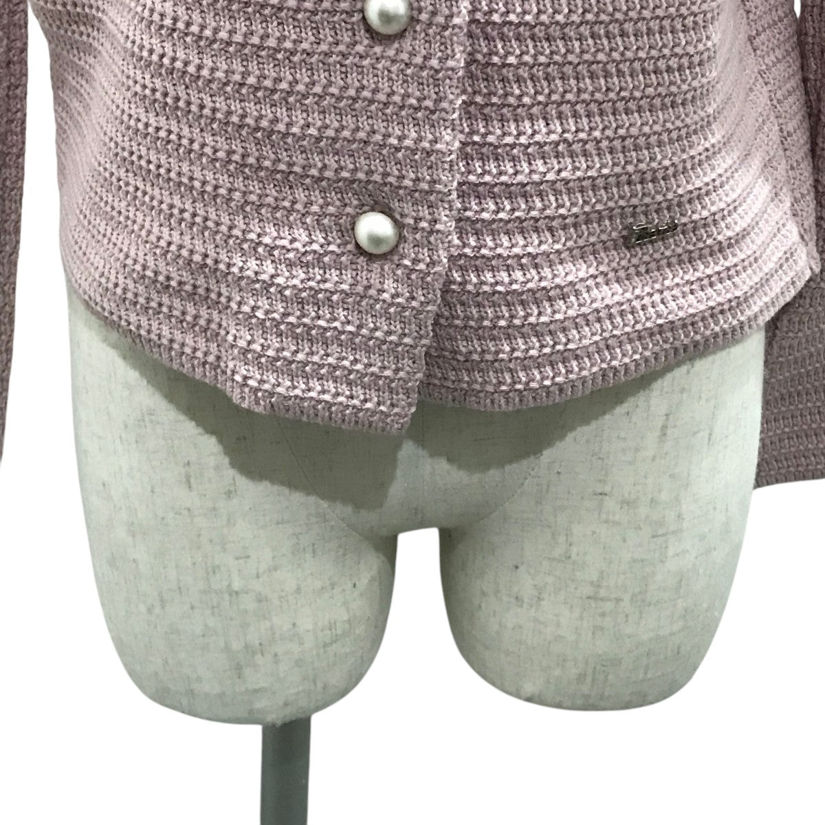 Rene(ルネ) パールボタンカーディガン6132260 6132260 ピンク サイズ