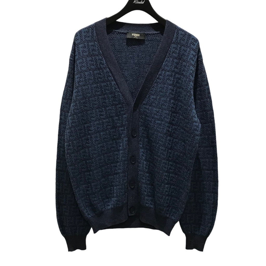 FENDI(フェンディ) FFロゴ ズッカ柄 カーディガンFZC433 FZC433  