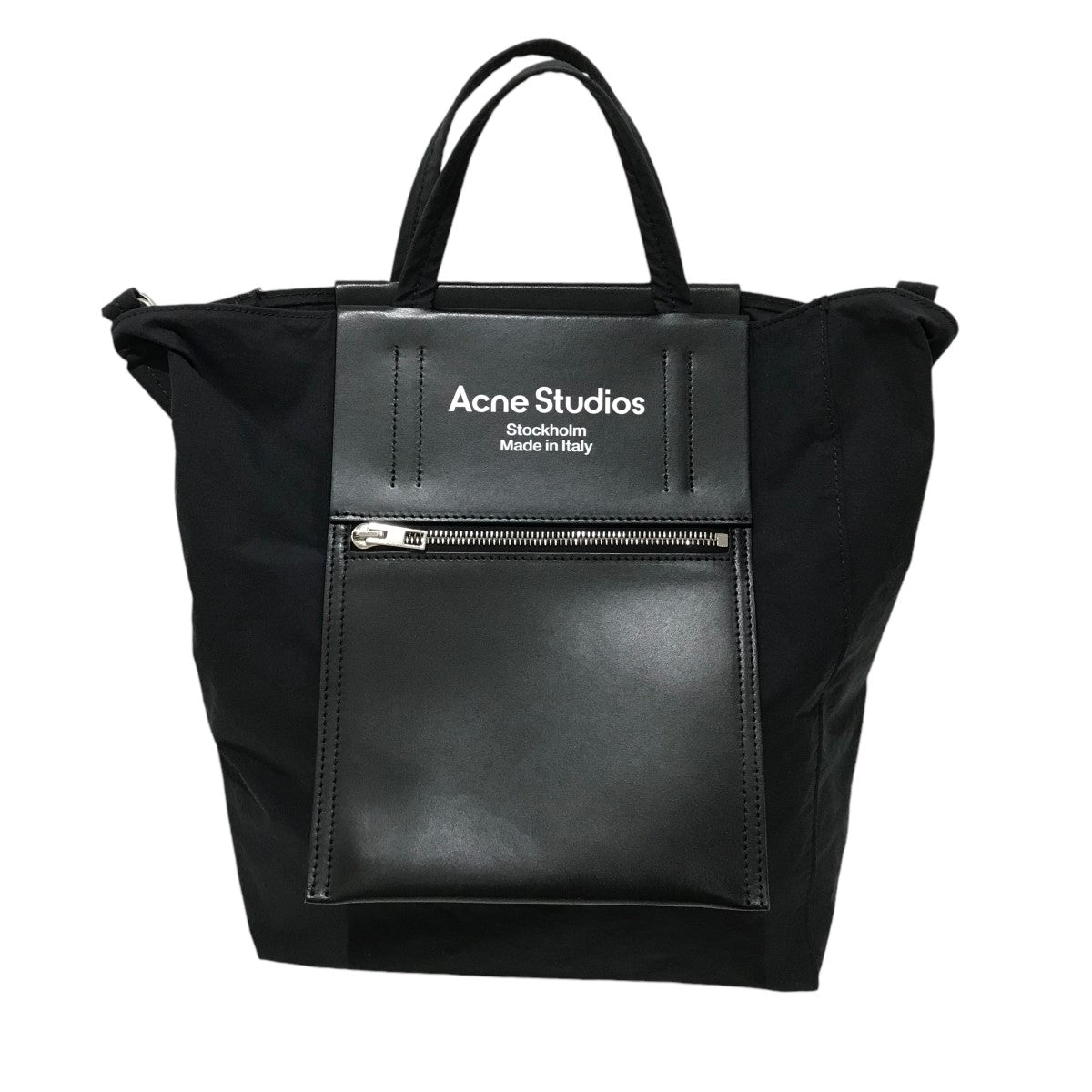 ACNE STUDIOS(アクネストゥディオズ) 2WAYトートバッグFN-UX-BAGS000047 FN-UX-BAGS000047  ブラック｜【公式】カインドオルオンライン ブランド古着・中古通販【kindal】