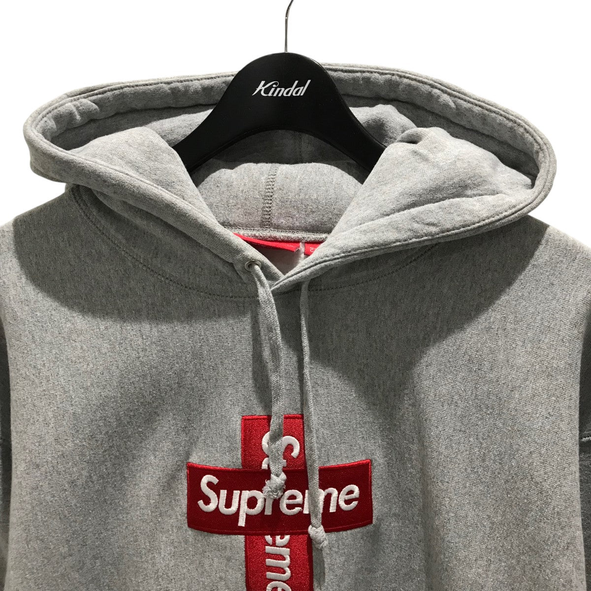 Supreme(シュプリーム) Cross Box Logo Hooded Sweatshirtクロスボックスロゴプルオーバーパーカー