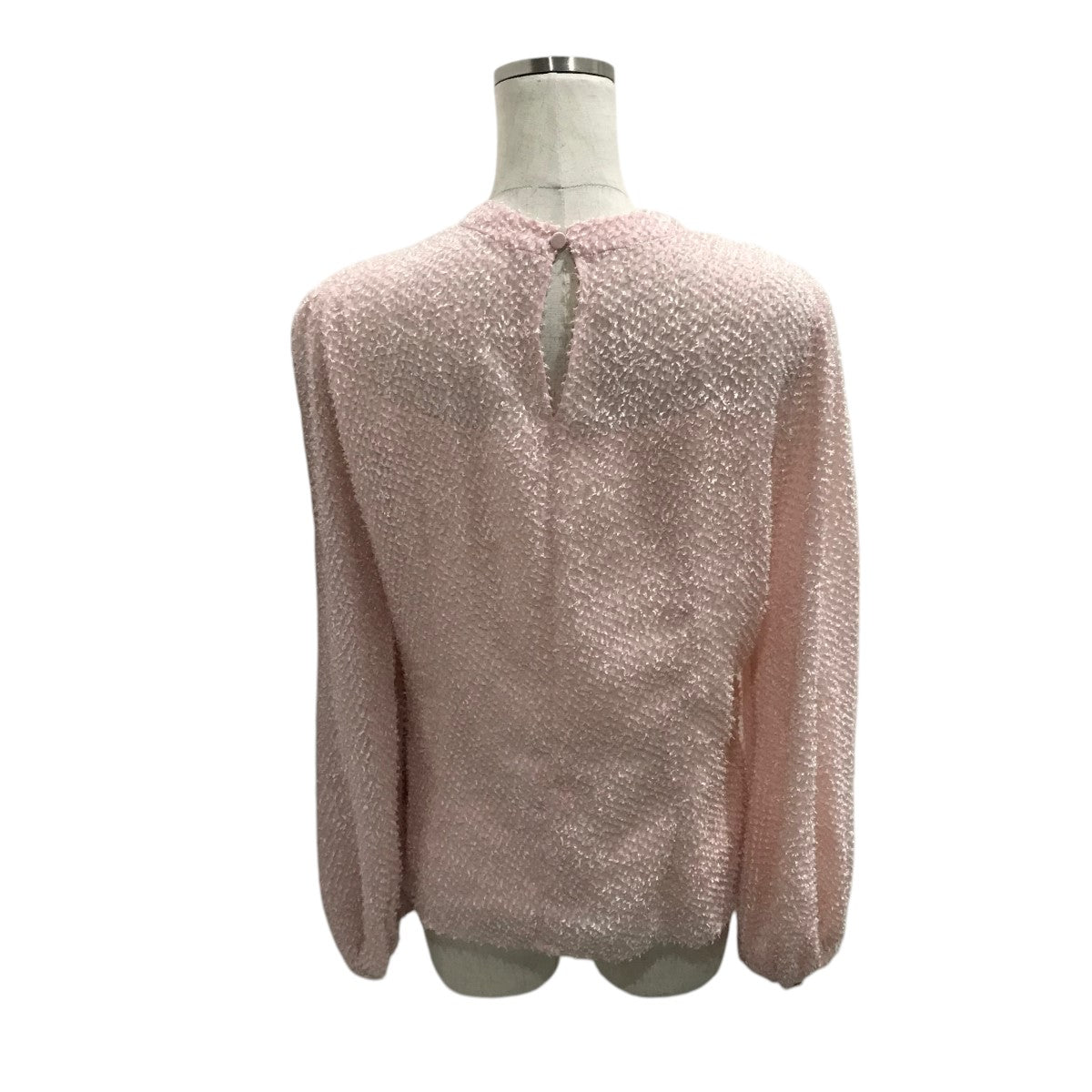 【値下げ】CELFORD 24AW 【カシットジャガードボータイブラウス】 ボウタイブラウス CWFB244056 ピンク サイズ：36 (EC) CELFORD(セルフォード) 24AW【カシットジャガードボータイ