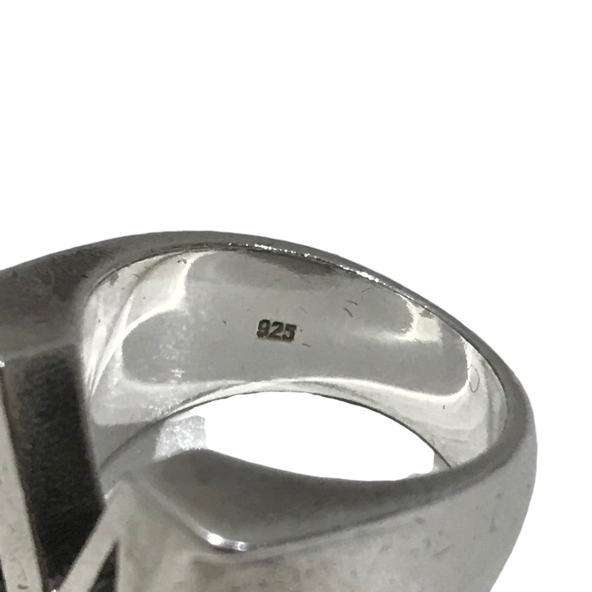 THE LETTERING(ザ レタリング) THE LETTERING SILVER RING (M)イニシャルリング