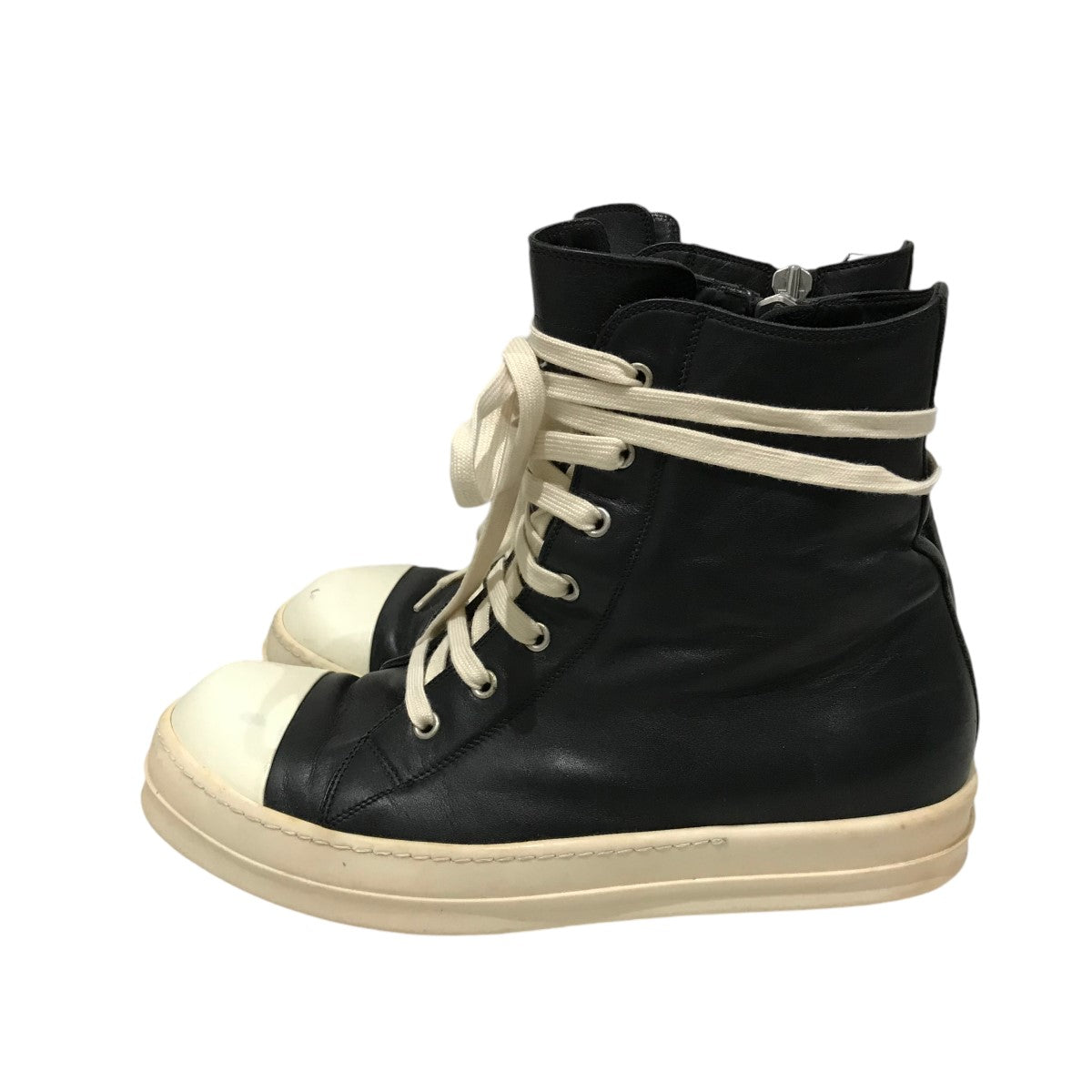 RICK OWENS(リックオウエンス) RAMONESレザーハイカット