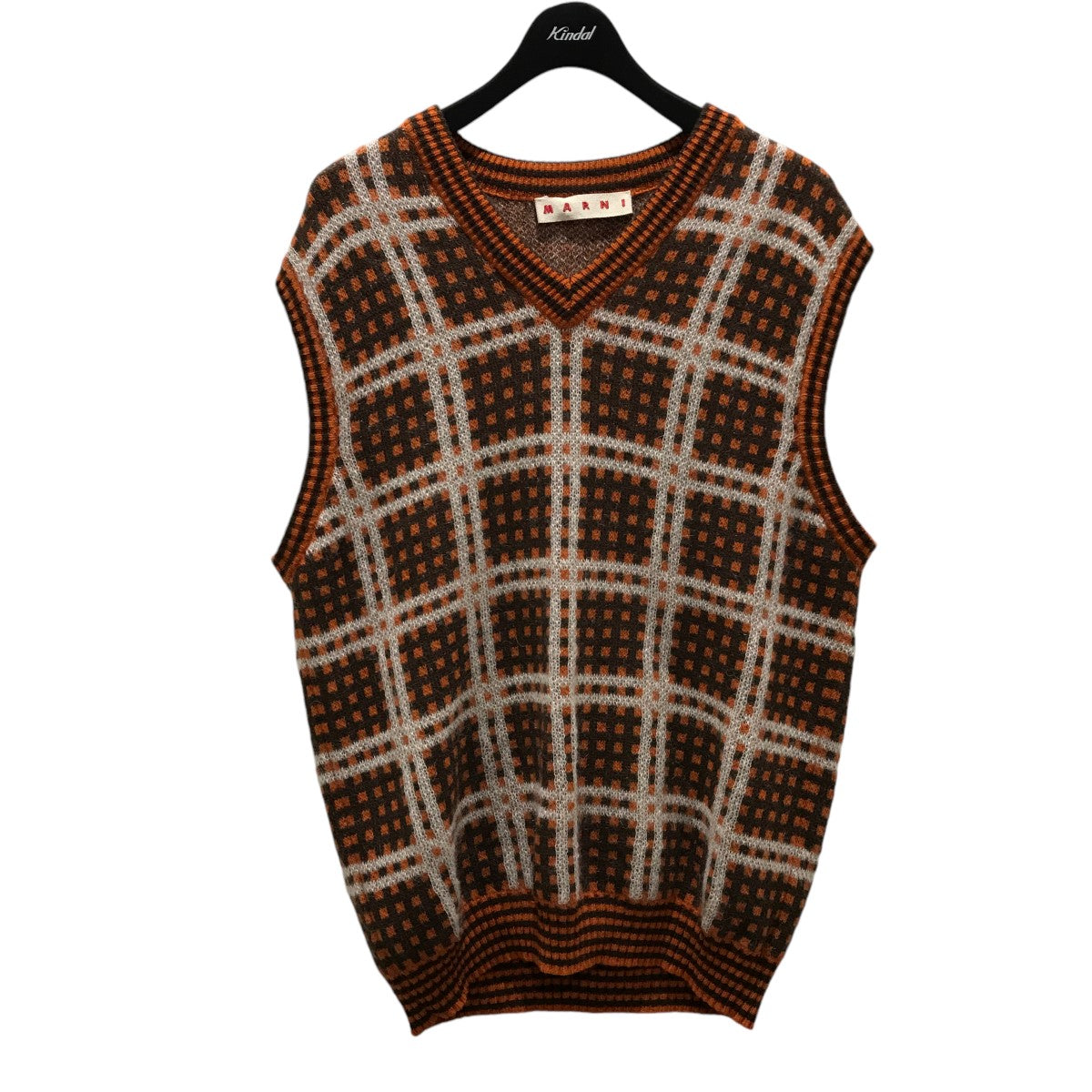 23AW50s CHECKニットベストCVMG0102Q0