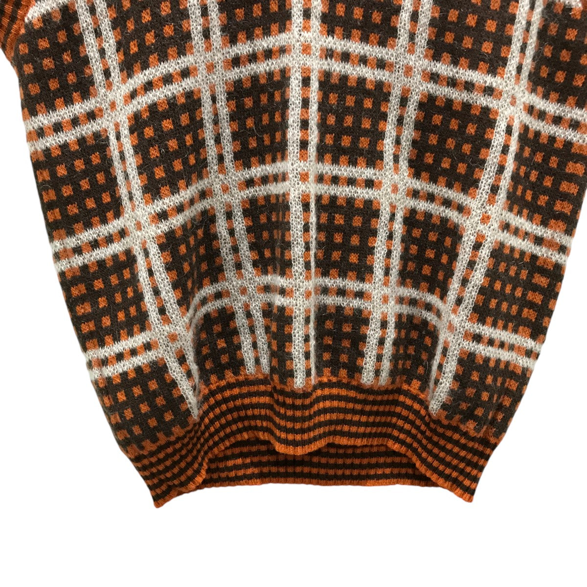 23AW50s CHECKニットベストCVMG0102Q0