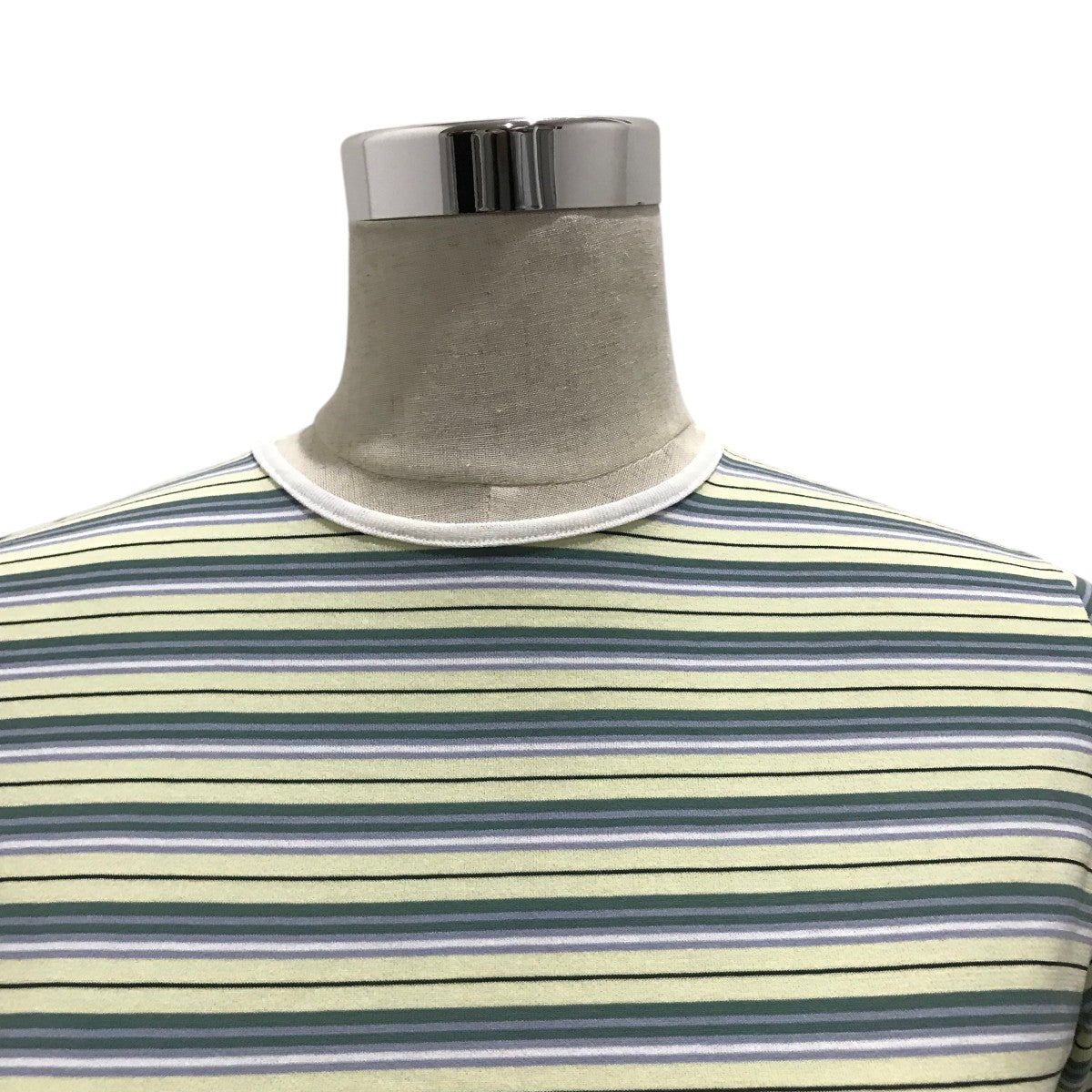 AURALEE(オーラリー) 24SS｢HARD TWIST COTTON BORDER TEE