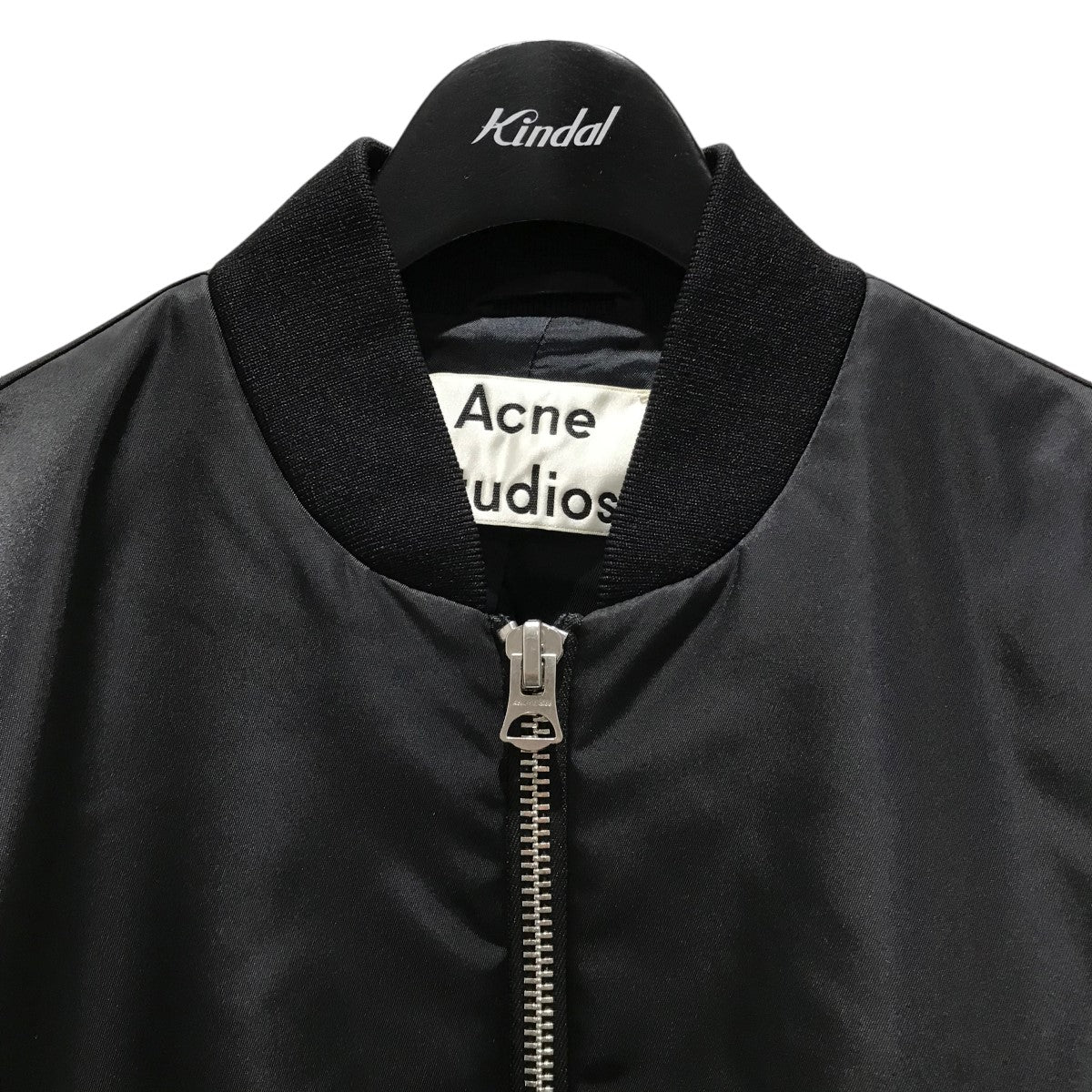 ACNE STUDIOS(アクネストゥディオズ) FUEL TECH PSS16ジップジャケット ブラック サイズ  36｜【公式】カインドオルオンライン ブランド古着・中古通販【kindal】