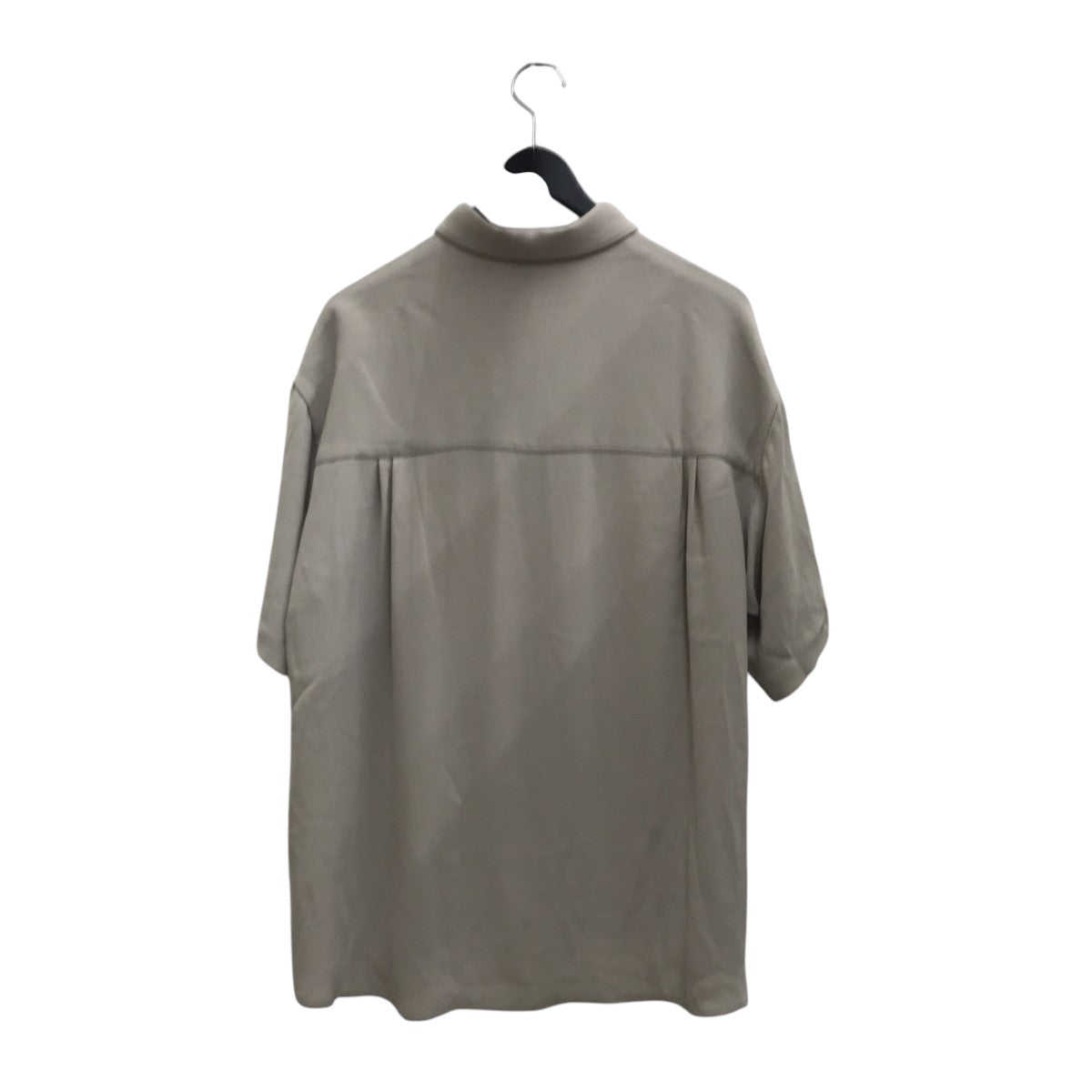 cullni 22SS023　チンストショートスリーブシャツ　サイズ1 ベージュ cullni 22SS023 チンストショートスリーブシャツ サイズ1
