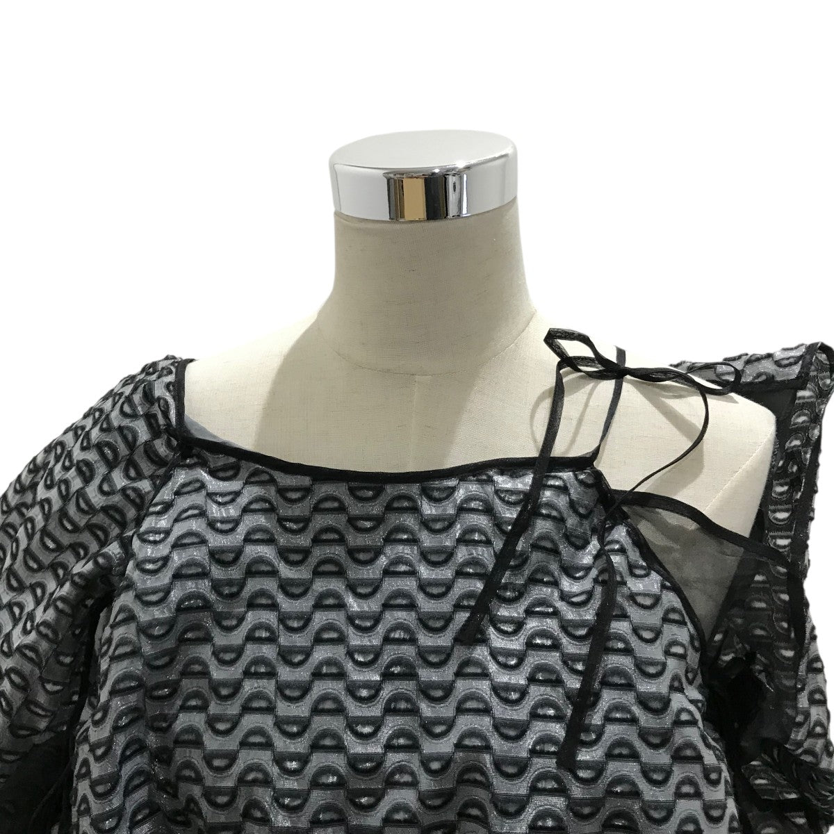 Cecilie Bahnsen(セシリーバンセン) SS21｢LILLY SKIRT｣総柄スカート02