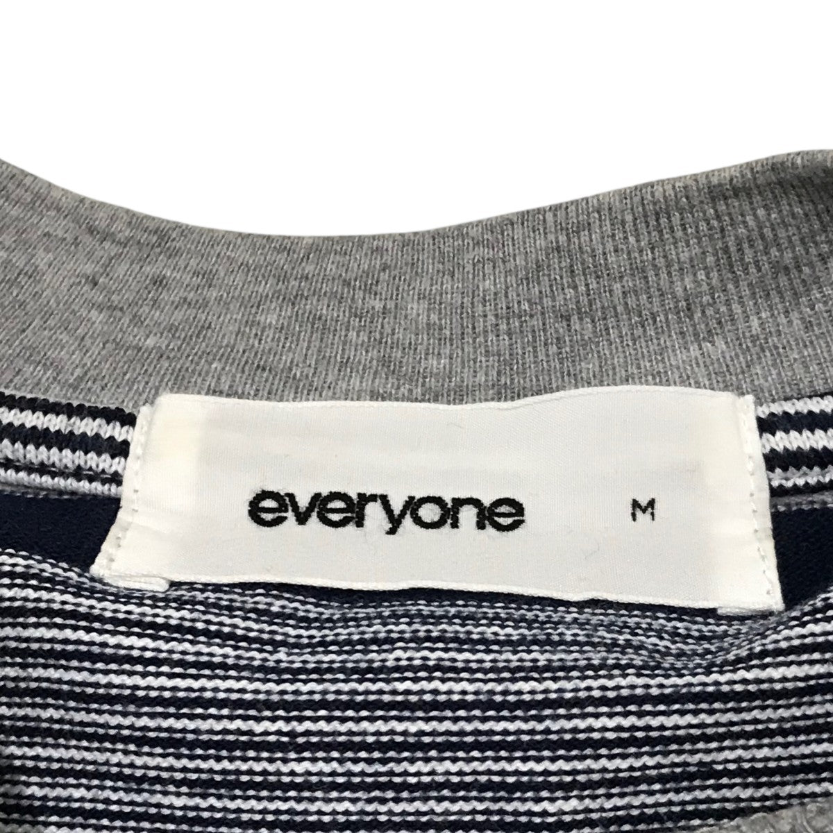 everyone 24SS ボーダーTシャツ everyone(エブリワン) 24SSボーダーTシャツEV24-CS19 EV24-CS19