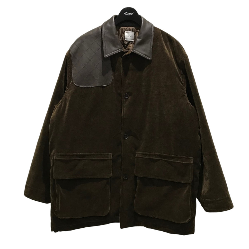 BISOWN(ビソウン) 24AWレザー切替ジャケット24AW-BIS-JK01 24AW-BIS 