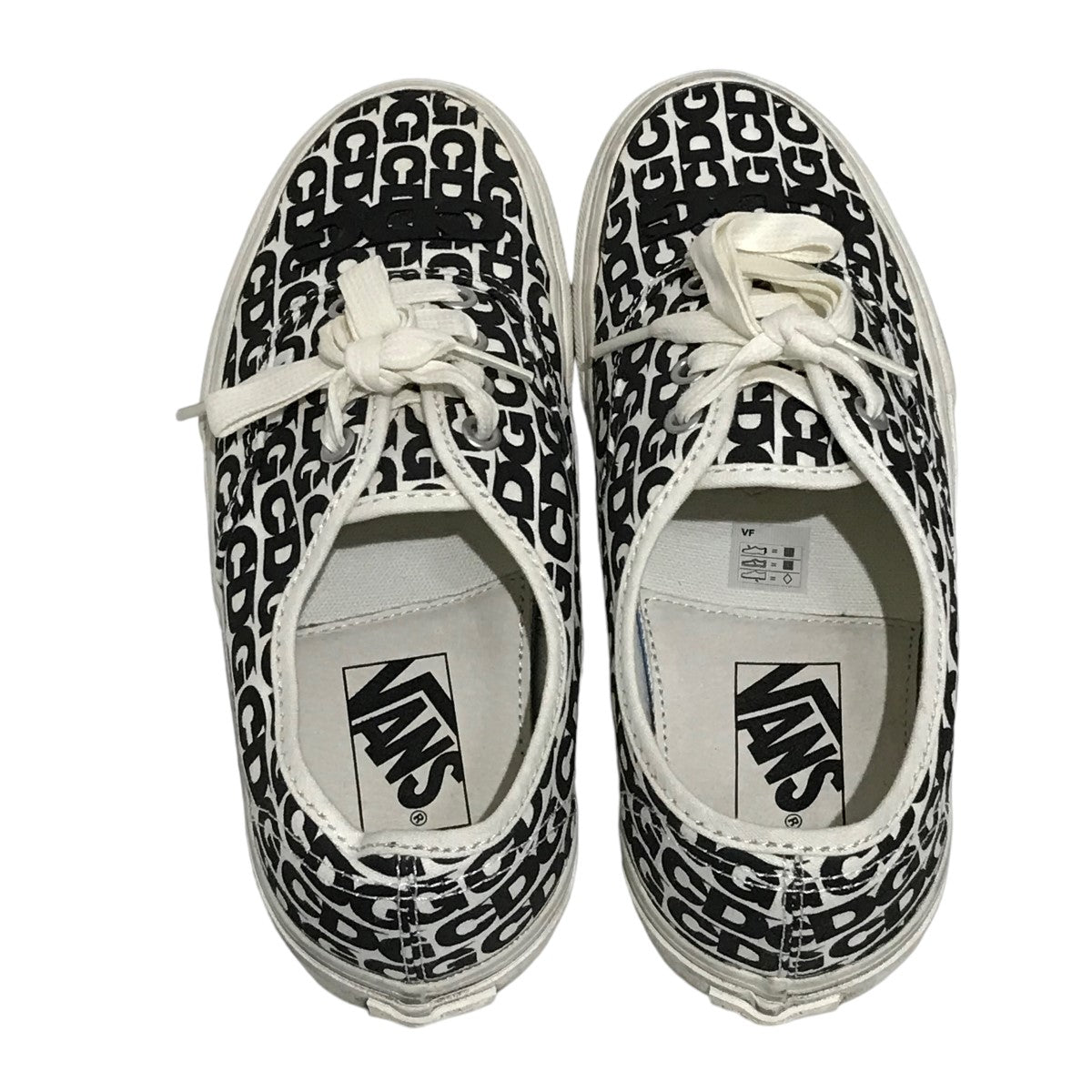 COMME des GARCONS×VANS(コムデギャルソン×バンズ) OG Authentic LX CDG Printキャンバススニーカー