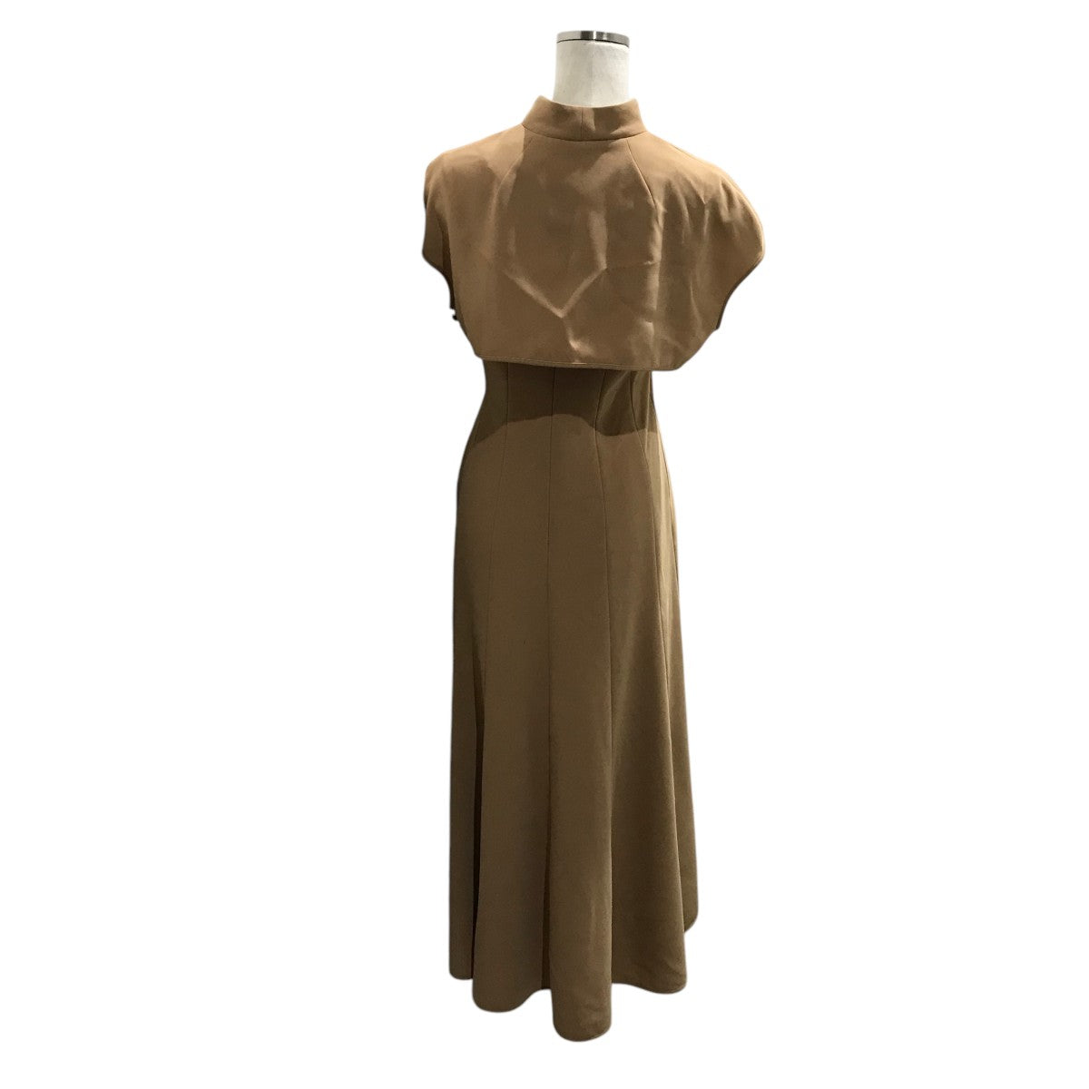 mame kurogouchi(マメクロゴウチ) V-Neck Classic Cotton Dress