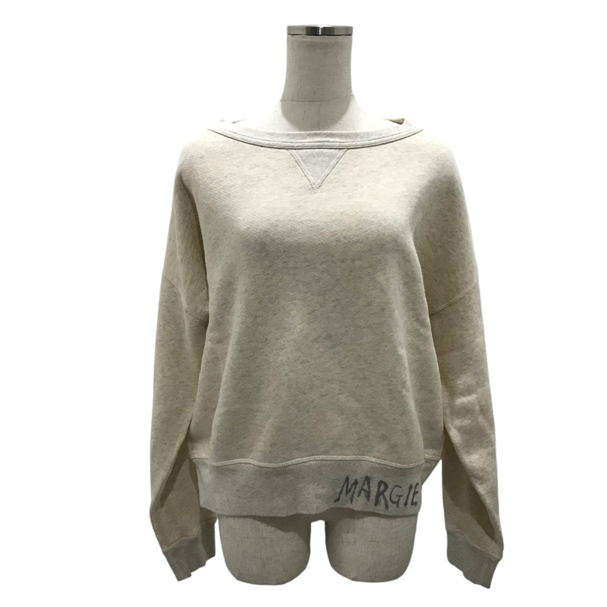 Maison Margiela(メゾンマルジェラ) 24SSSWEAT SHIRTロゴスウェットS51GU0130 S51GU0130 ライトグレー  サイズ S｜【公式】カインドオルオンライン ブランド古着・中古通販【kindal】