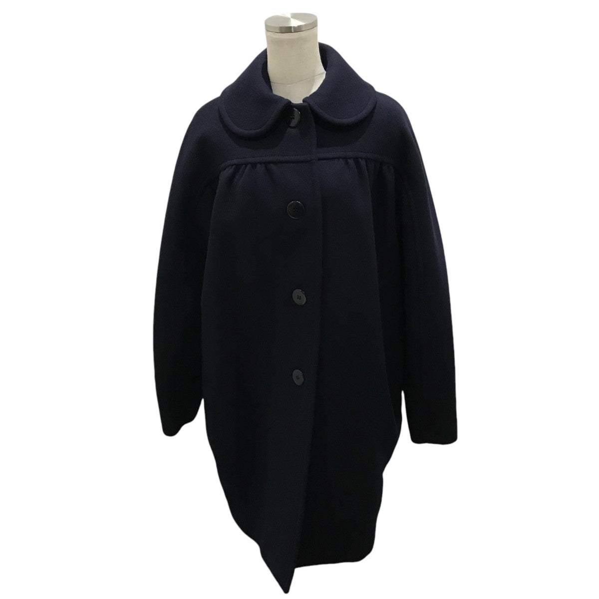 ギャザーコクーンコートR168-094-WOCT