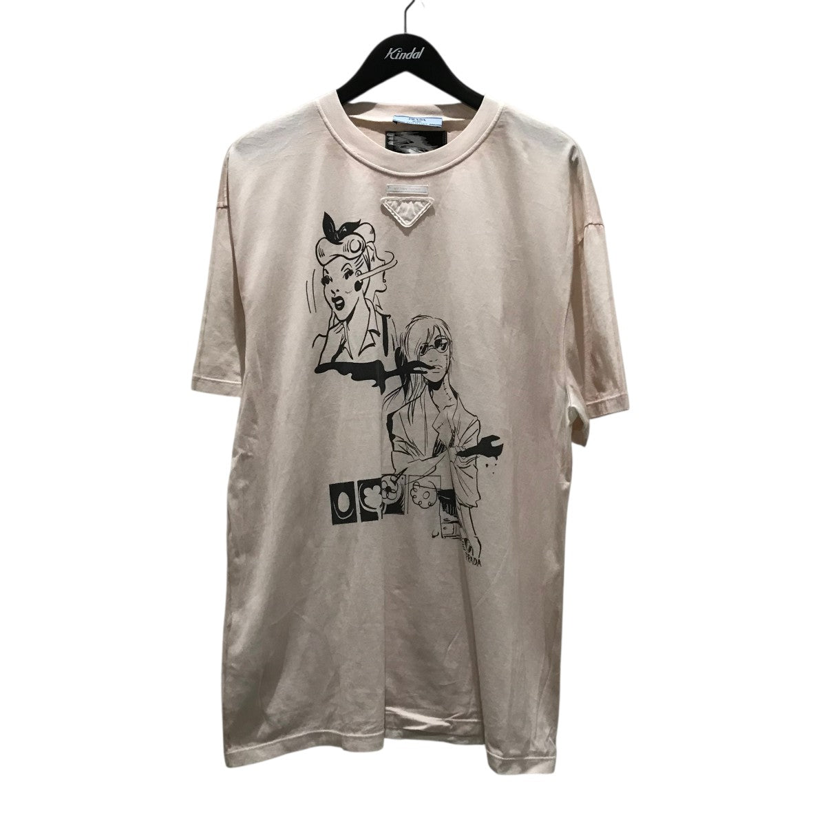 PRADA(プラダ) プリントTシャツ35962 1RQM F0442 35962 1RQM