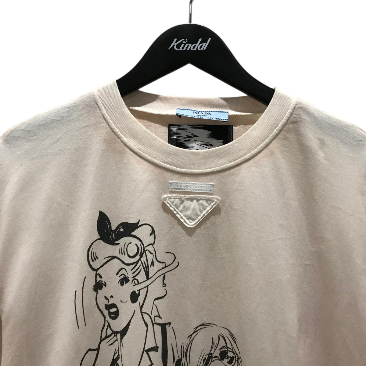 PRADA プリントインターロックTシャツ PRADA United States Official Website and Online Store | PRADA