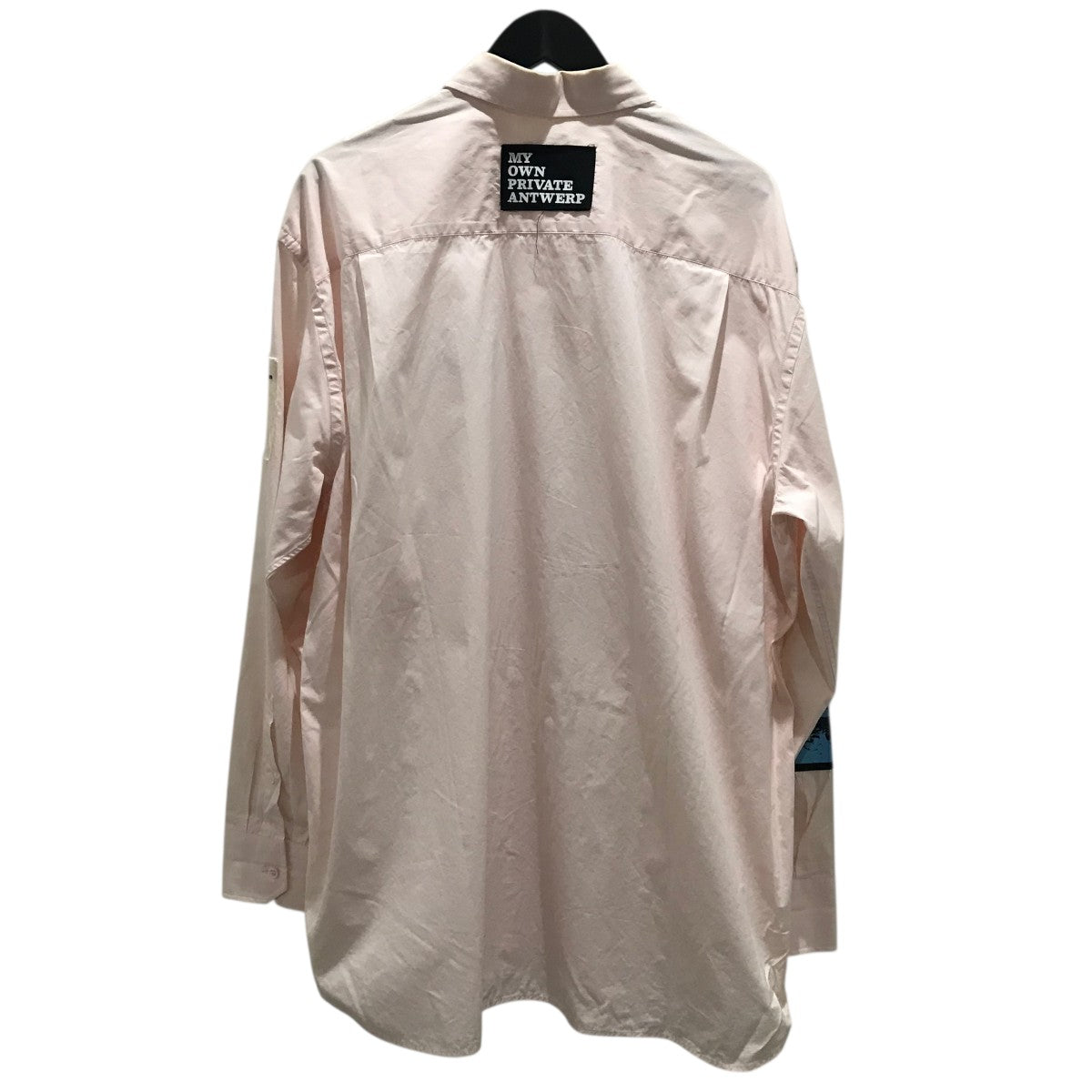 RAF SIMONS(ラフシモンズ) パッチワークシャツ ピンク サイズ 44