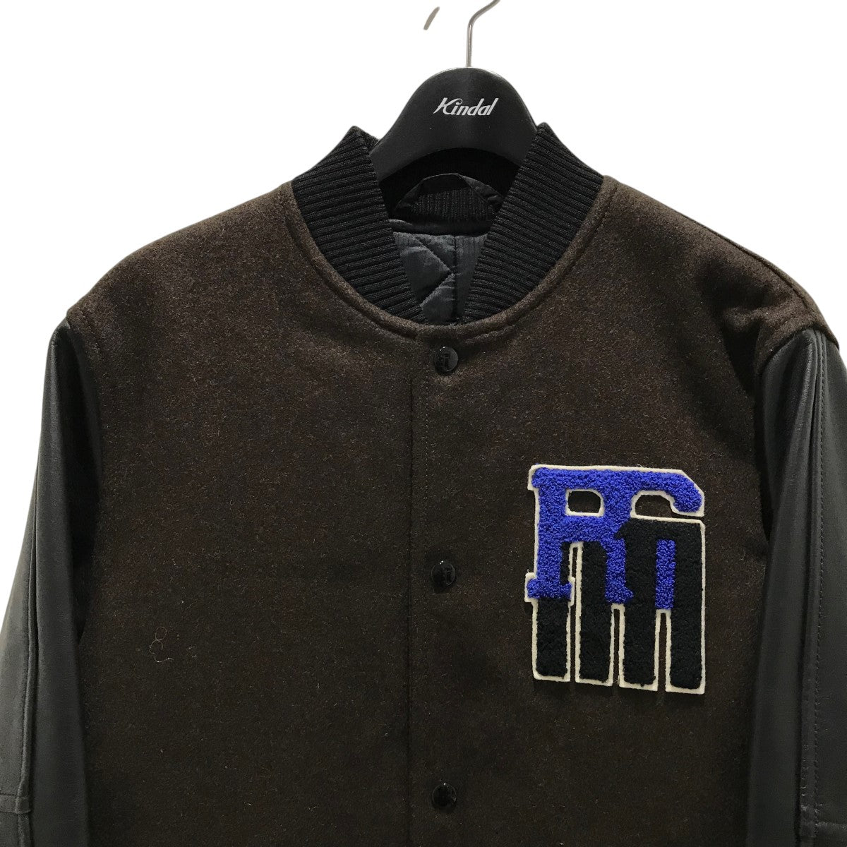 RAF SIMONS(ラフシモンズ) ロングスタジャン ブラウン×ブラック サイズ 44｜【公式】カインドオルオンライン  ブランド古着・中古通販【kindal】