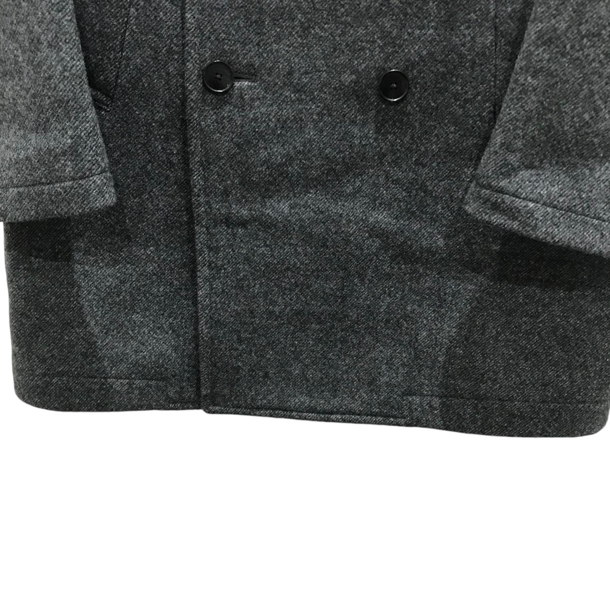 ウールメルトンダイアゴナルPコートCOAT033