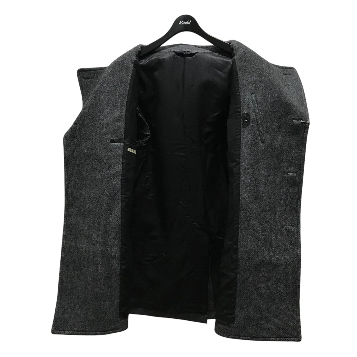 ウールメルトンダイアゴナルPコートCOAT033