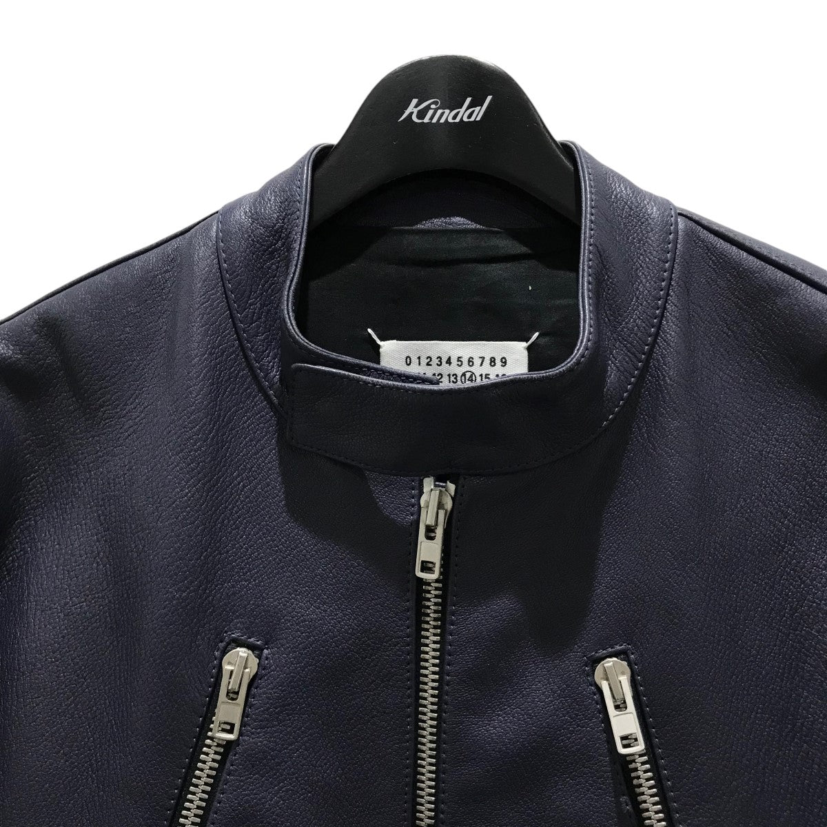 Maison Margiela ハの字ライダースジャケットS50AM0347 の古着・中古アイテム