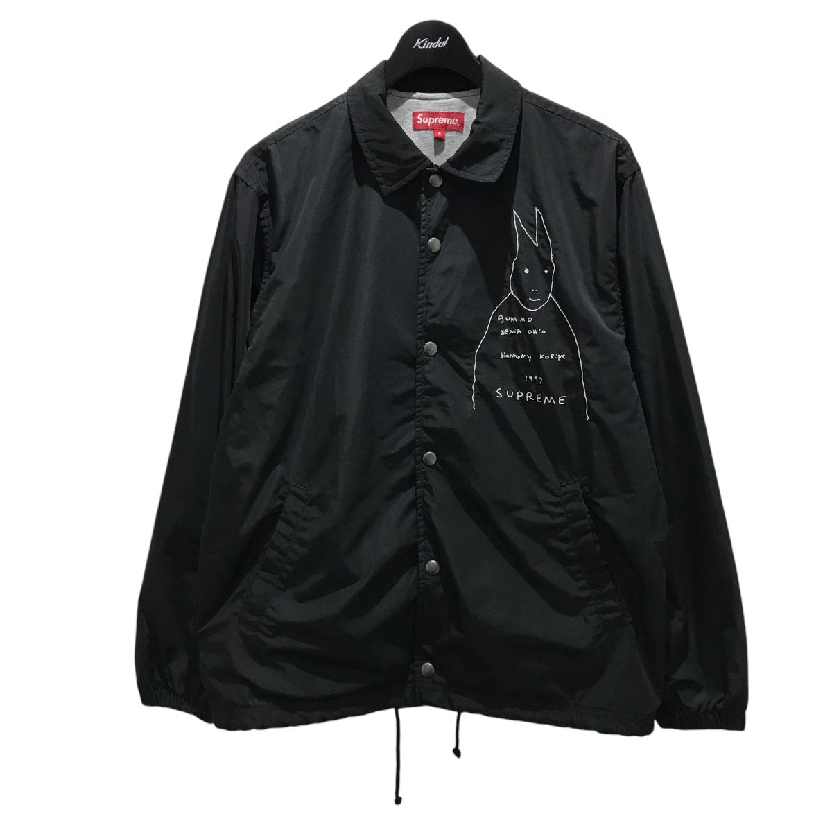 Supreme(シュプリーム) Gummo Coaches Jacketコーチジャケット ブラック サイズ S｜【公式】カインドオルオンライン  ブランド古着・中古通販【kindal】