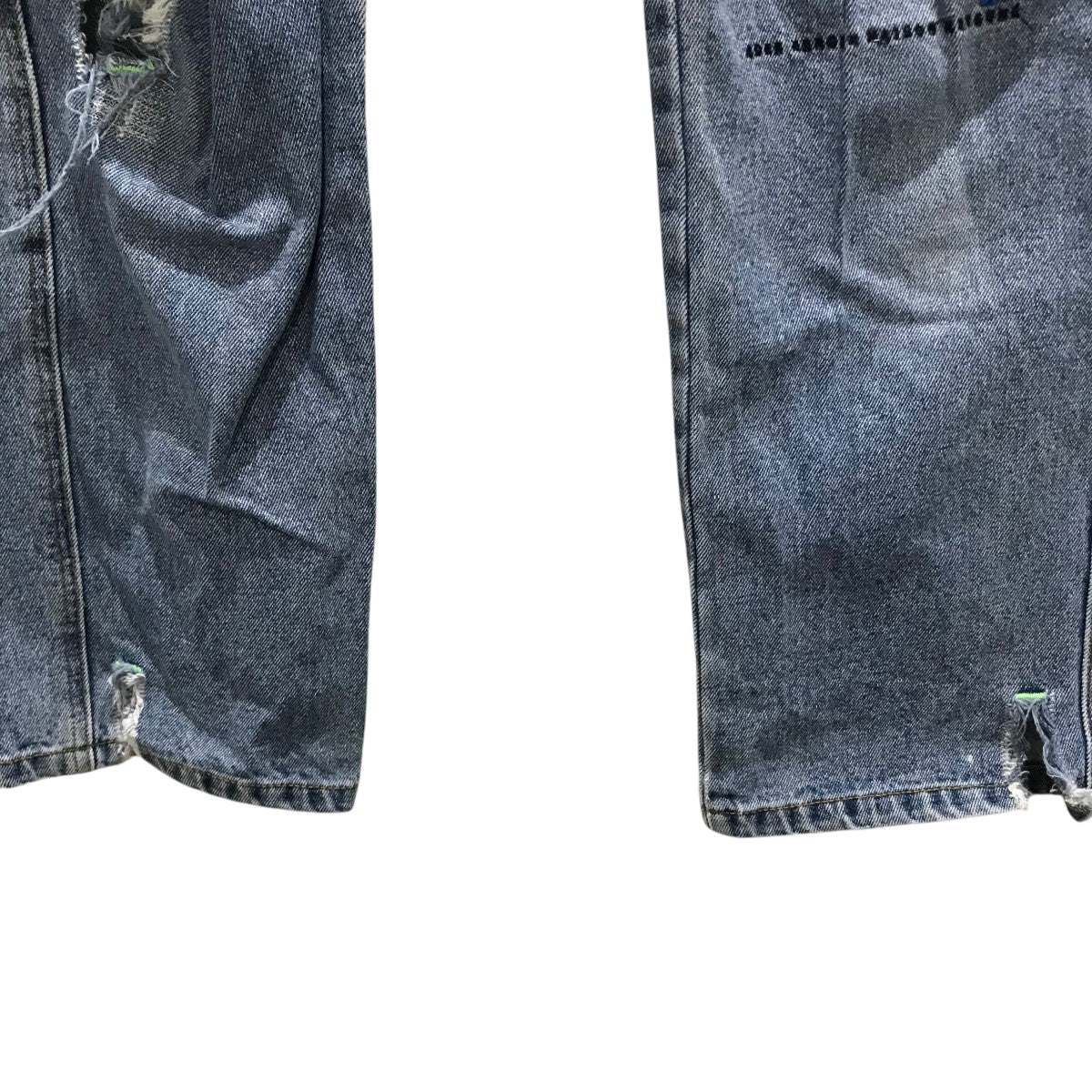 ADER error×MAISON KITSUNE デニムパンツKMS-39530-B KMS-39530 ADER error×MAISON KITSUNE デニムパンツKMS-39530-B KMS-39530