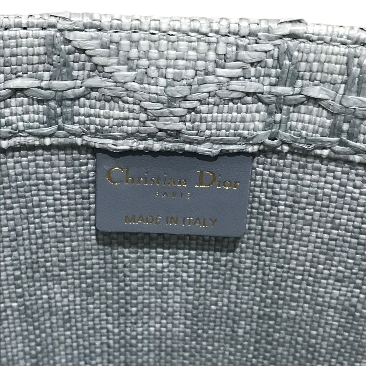 ディオール DIOR DIOR × Kenny Scharf ハット 帽子 ラフィア ベージュ