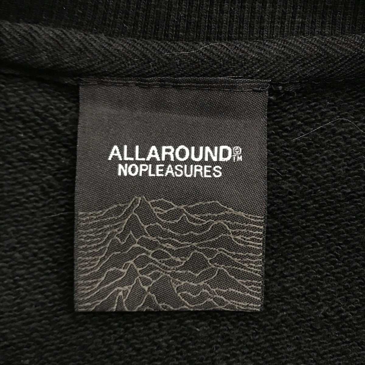 ALLAROUND(オールアラウンド) スウェット ブラック サイズ 表記なし