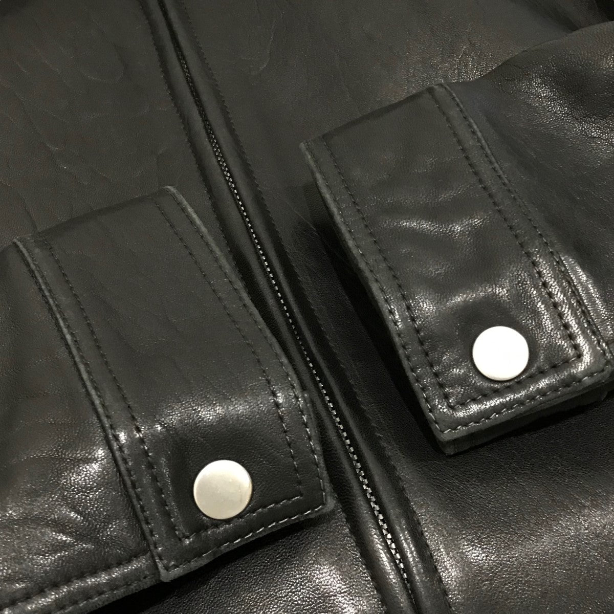 RICK OWENS(リックオウエンス) 【 Intarsia Lambskin Jacket