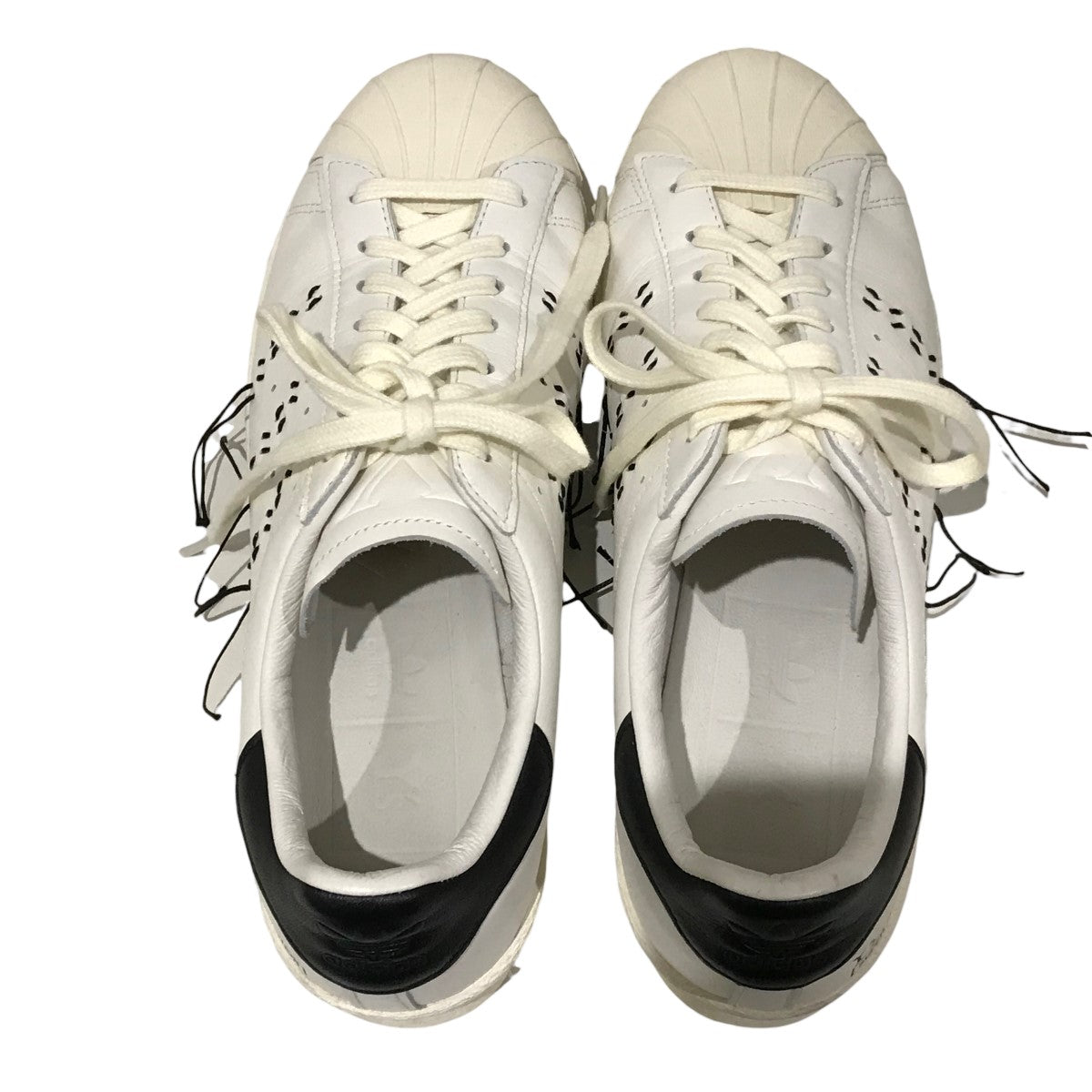 Y's×adidas レースアップスニーカーHQ9145 HQ9145 ホワイト サイズ