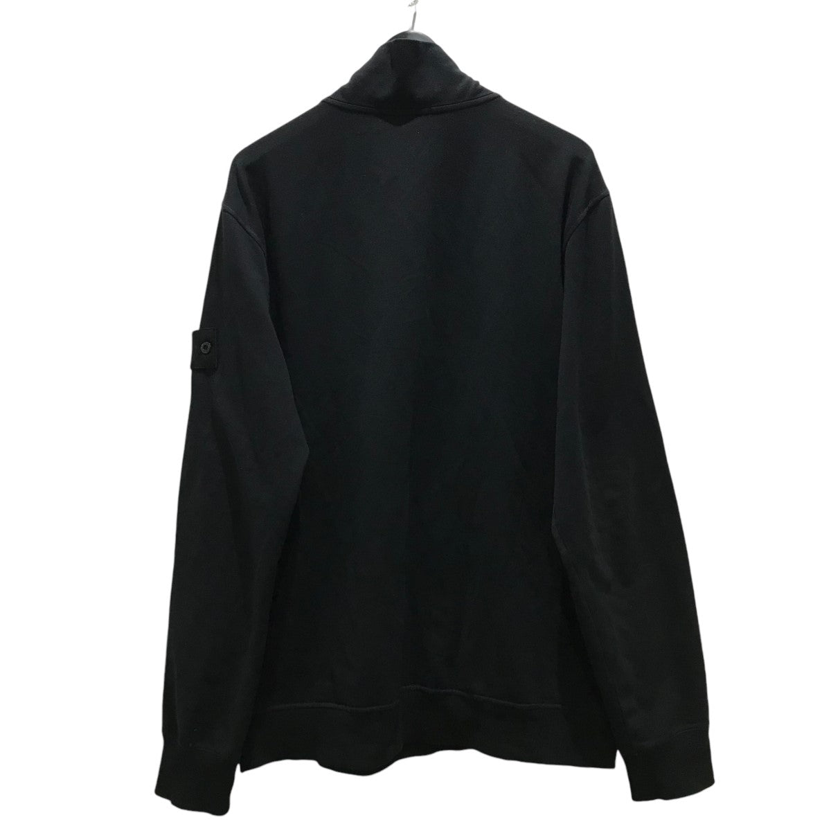 STONE ISLAND(ストーンアイランド) Ghost Half Zip Sweatゴーストピースハーフジップスウェット7415654F3  7415654F3 ブラック サイズ XL｜【公式】カインドオルオンライン ブランド古着・中古通販【kindal】