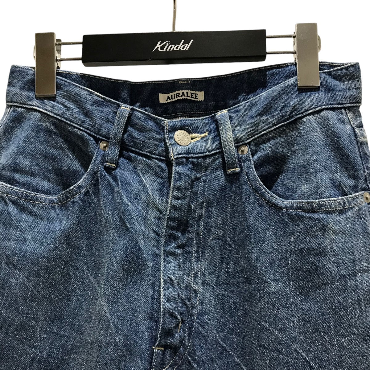 AURALEE ほつれる オーラリー デニムパンツ 22SS A22SP02DE SELVEDGE 