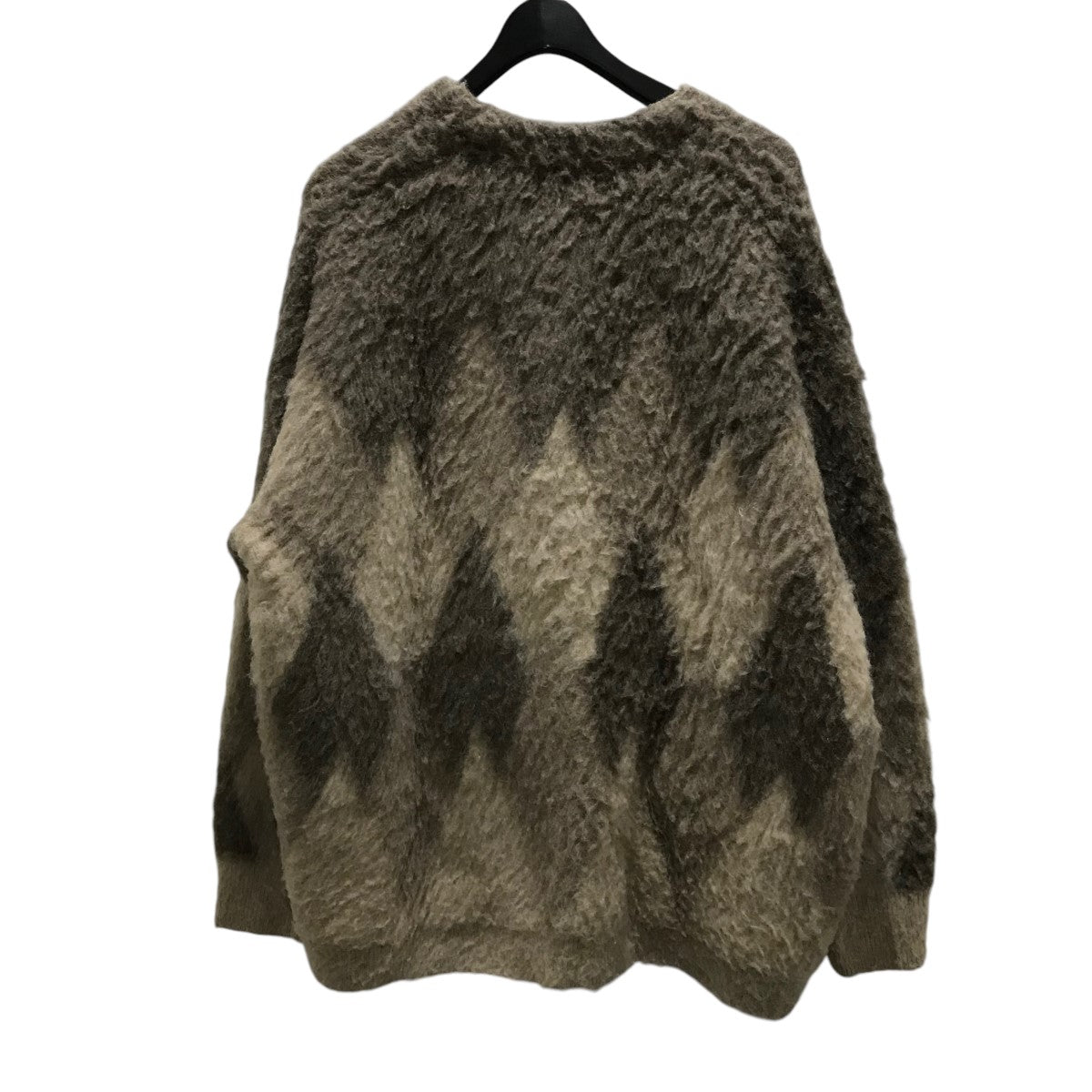 BALLAST ARK(バラストアーク) 24AW【DAIYA SHAGGY CARDIGAN】ダイヤシャギーカーディガンBA09-K001  BA09-K001 ベージュ サイズ Free｜【公式】カインドオルオンライン ブランド古着・中古通販【kindal】