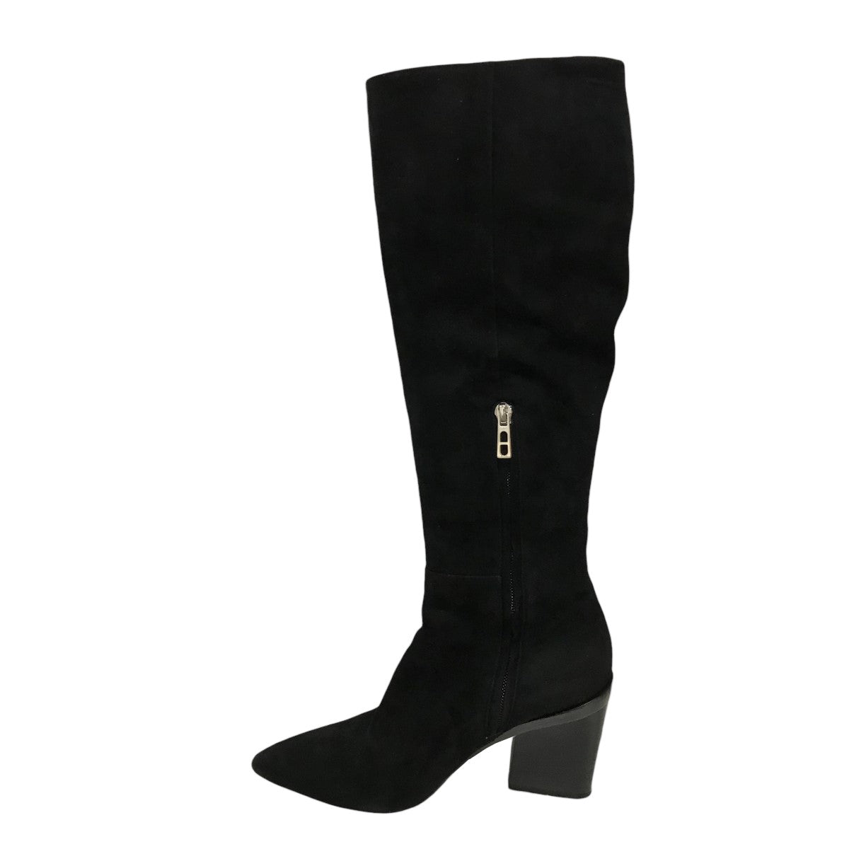 黒 スエード ロングブーツ 36サイズ ネブローニ 黒 スエード