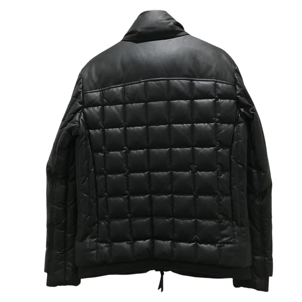 Leather Square Quilt Down Jacketダウンジャケットmso-23107